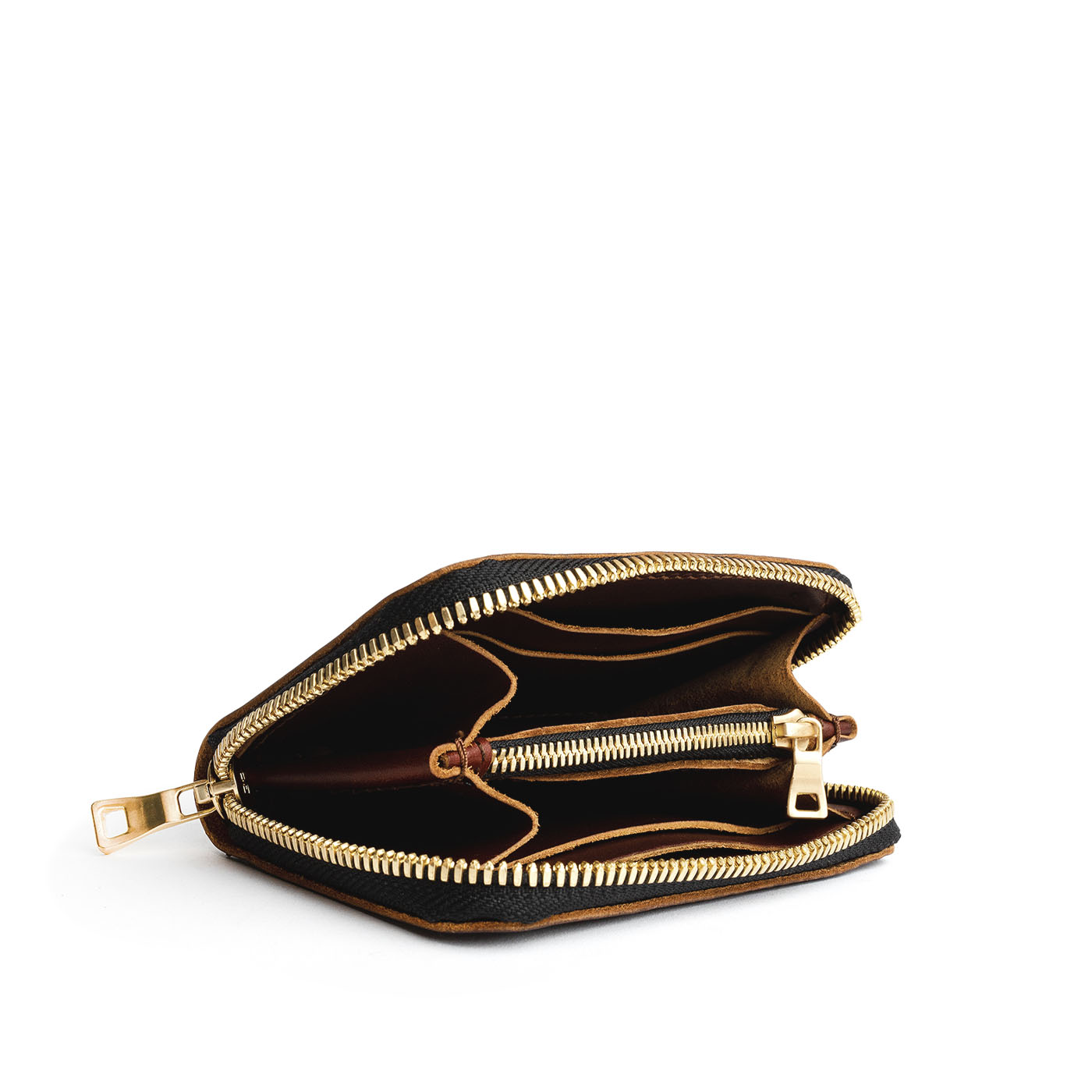 Portland Leather Goods Small Zip Wallet