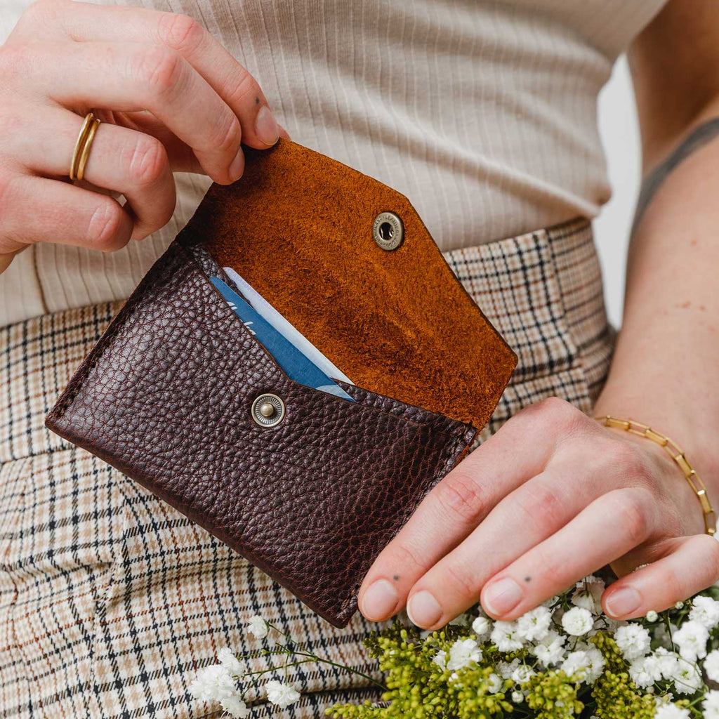 Portland Leather Goods Mini Envelope Wallet