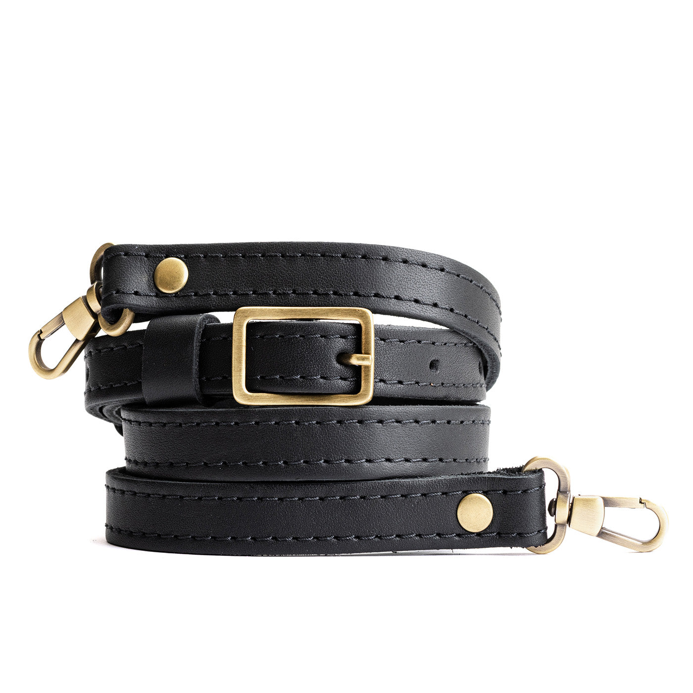 Portland Leather Goods Small Leather Crossbody Strap