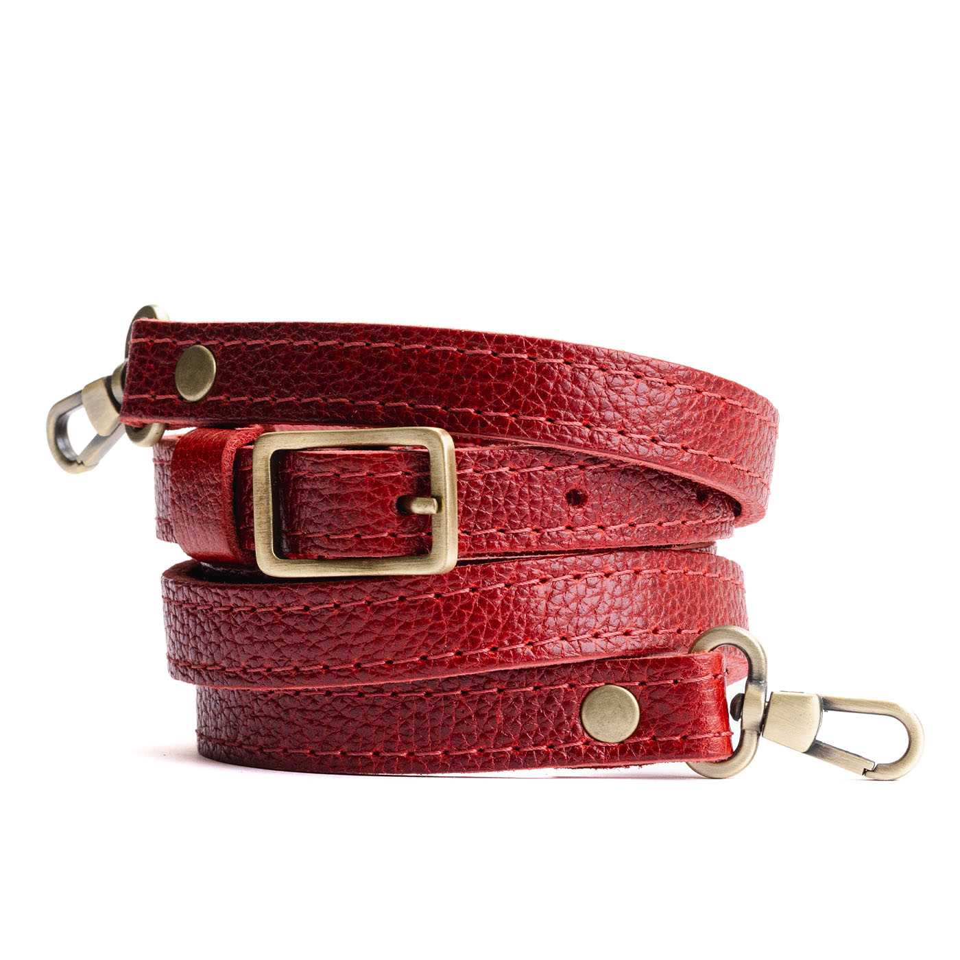 Portland Leather Goods Small Leather Crossbody Strap