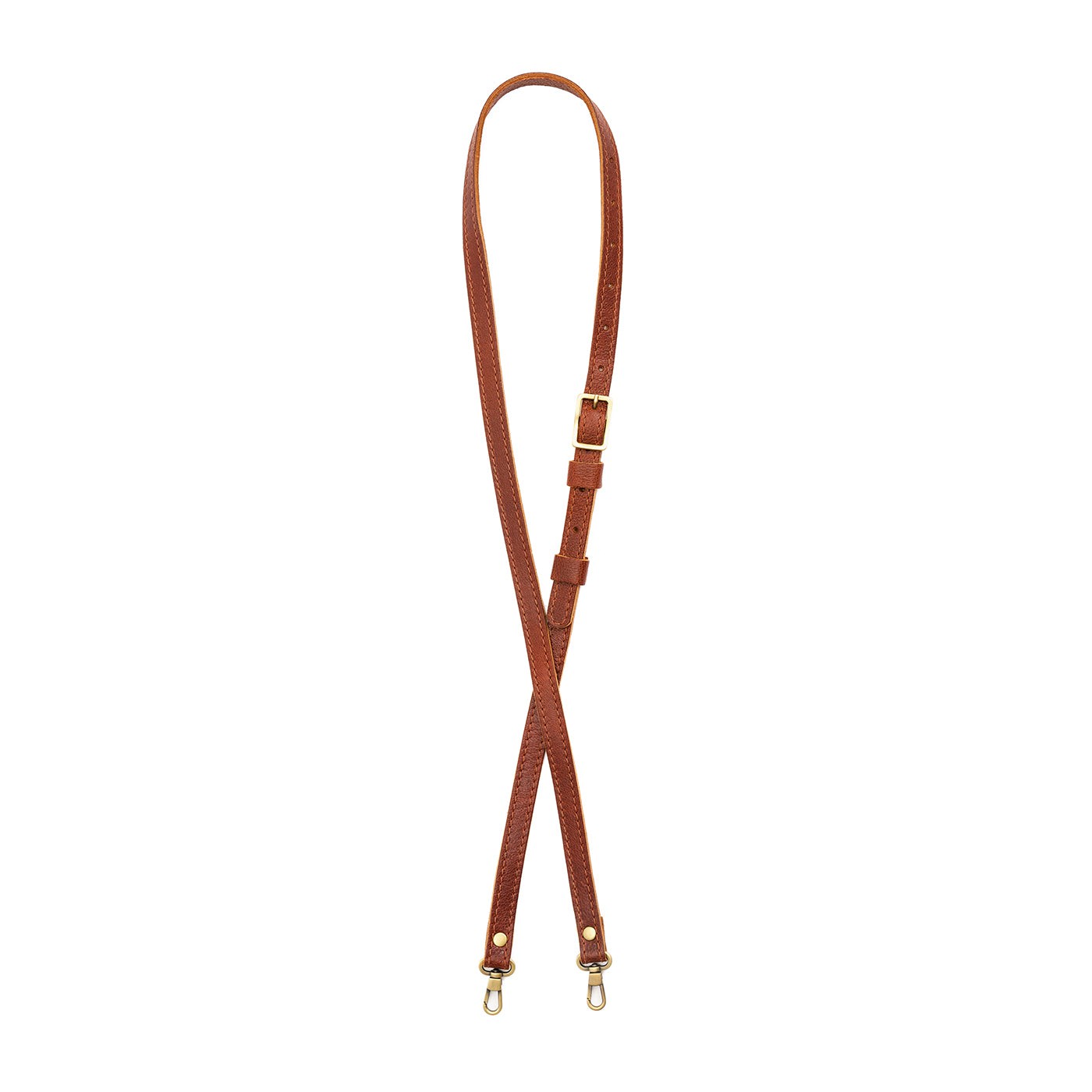 Portland Leather Goods Small Leather Crossbody Strap