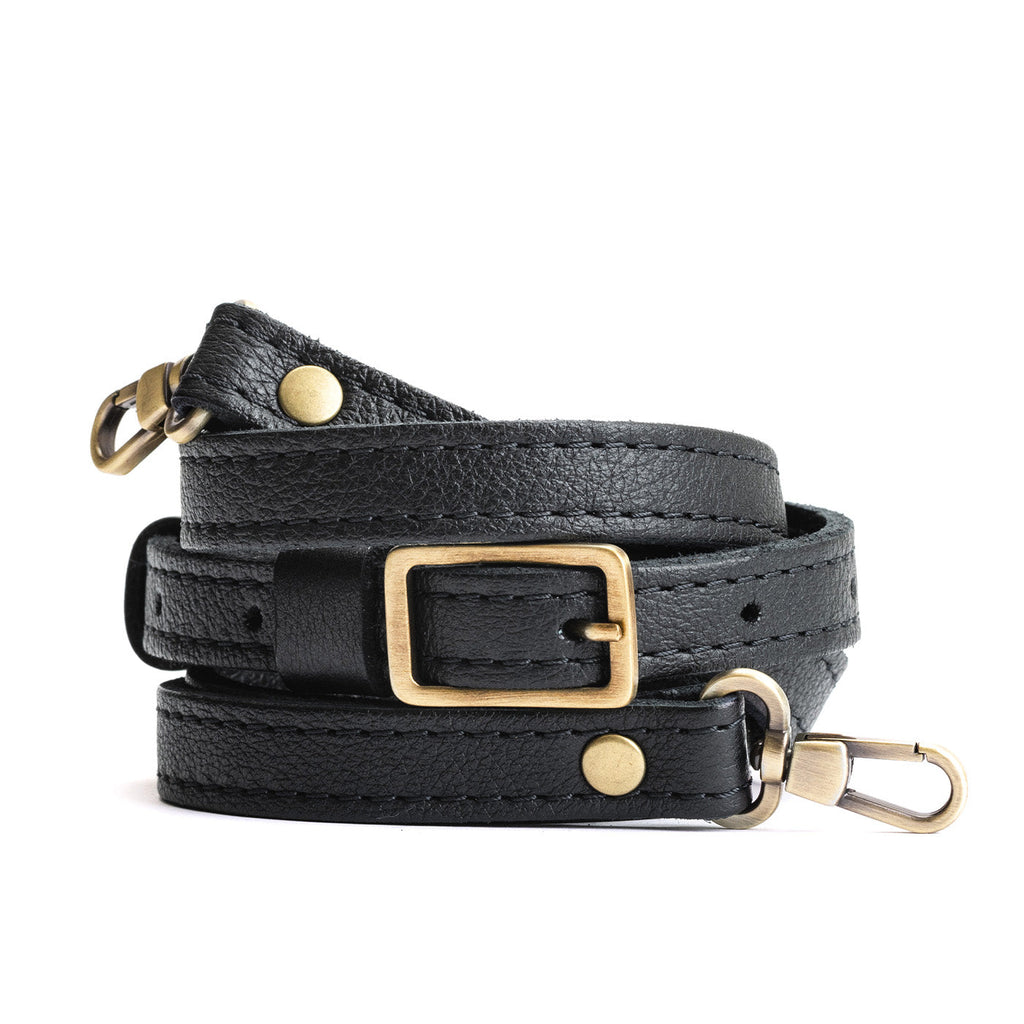 Portland Leather Goods Small Leather Crossbody Strap