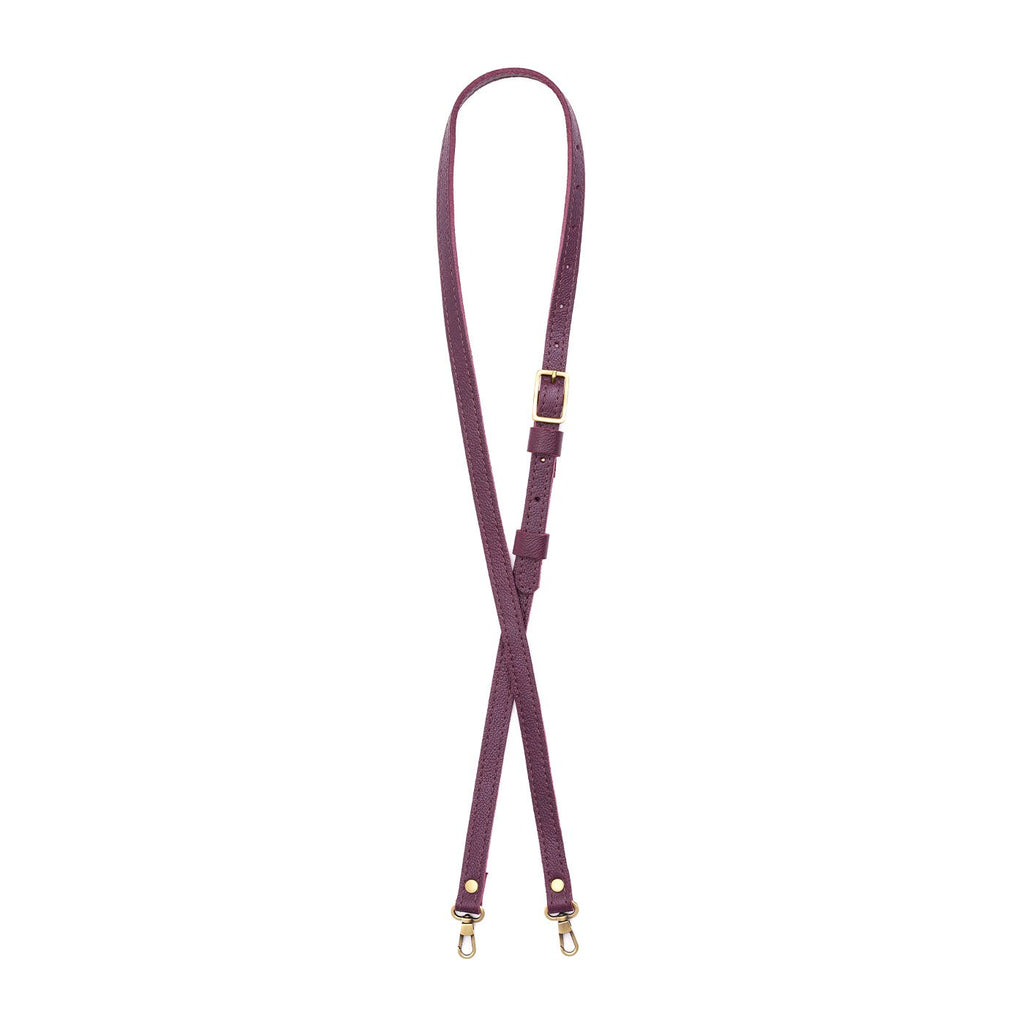 Portland Leather Goods Small Leather Crossbody Strap