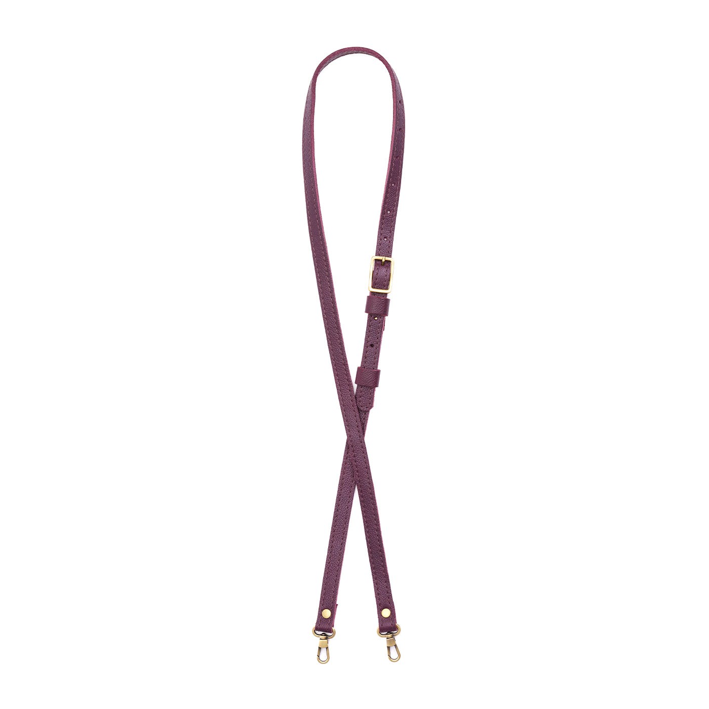 Portland Leather Goods Small Leather Crossbody Strap