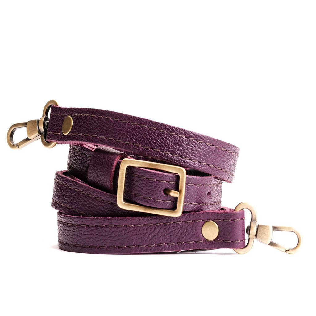 Portland Leather Goods Small Leather Crossbody Strap