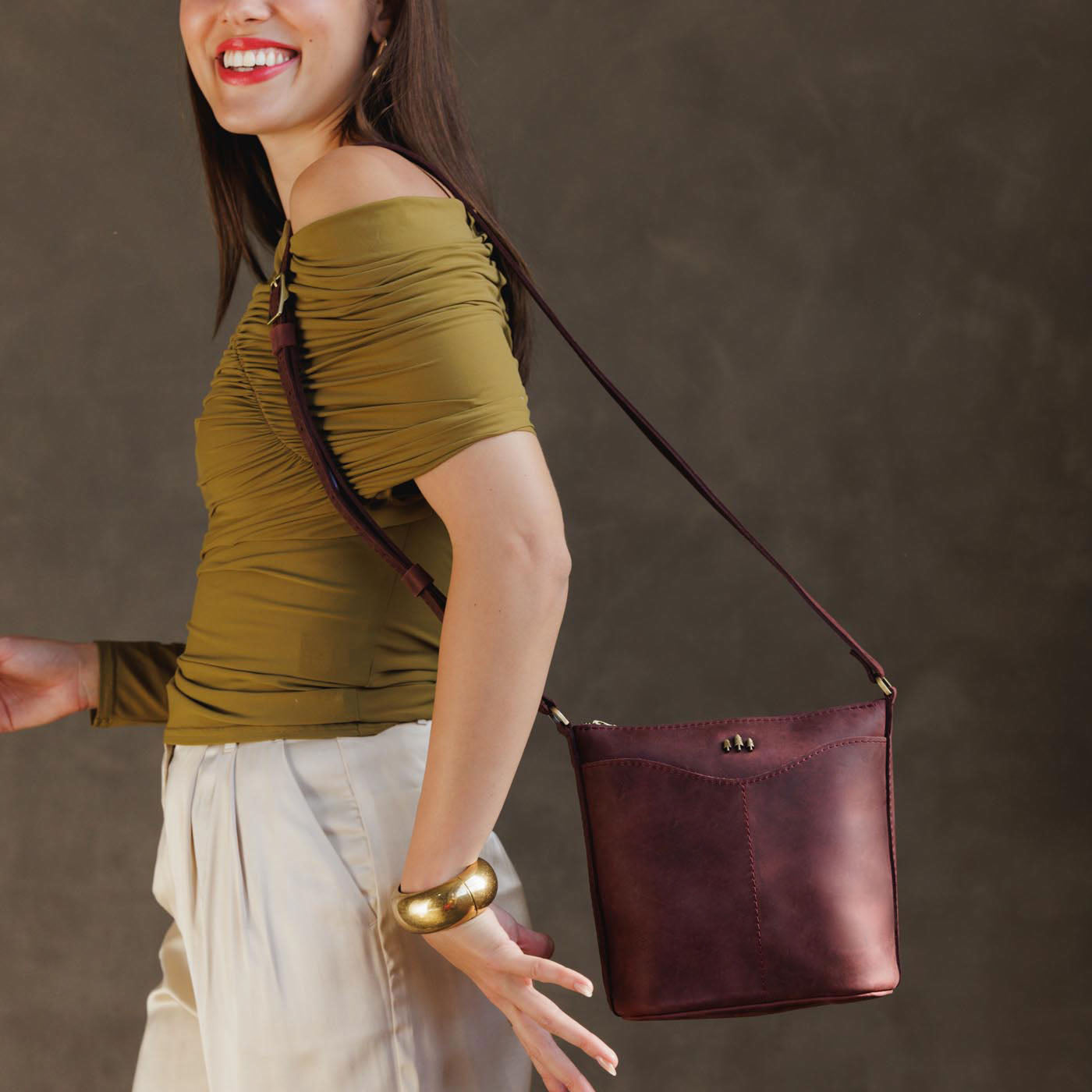 Portland Leather Goods Cypress Side Bag