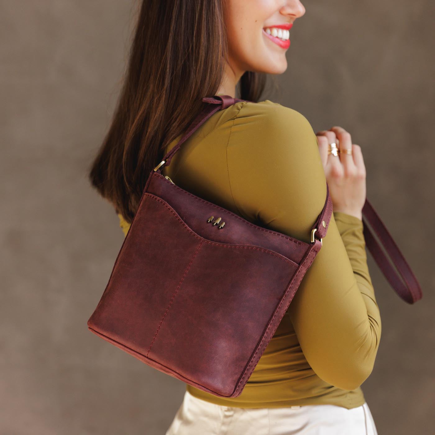 Portland Leather Goods Cypress Side Bag