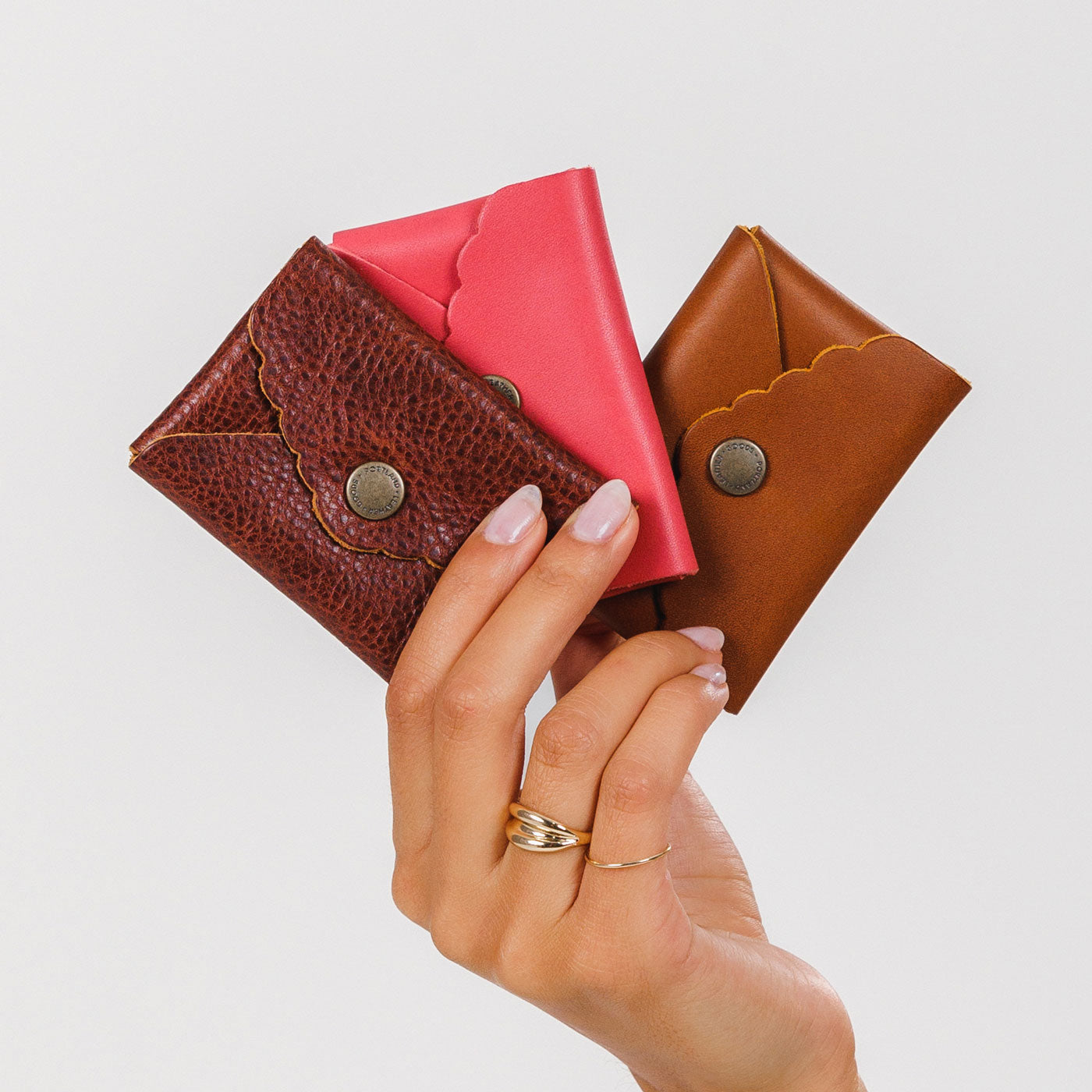 Portland Leather Goods Mini Daisy Wallet