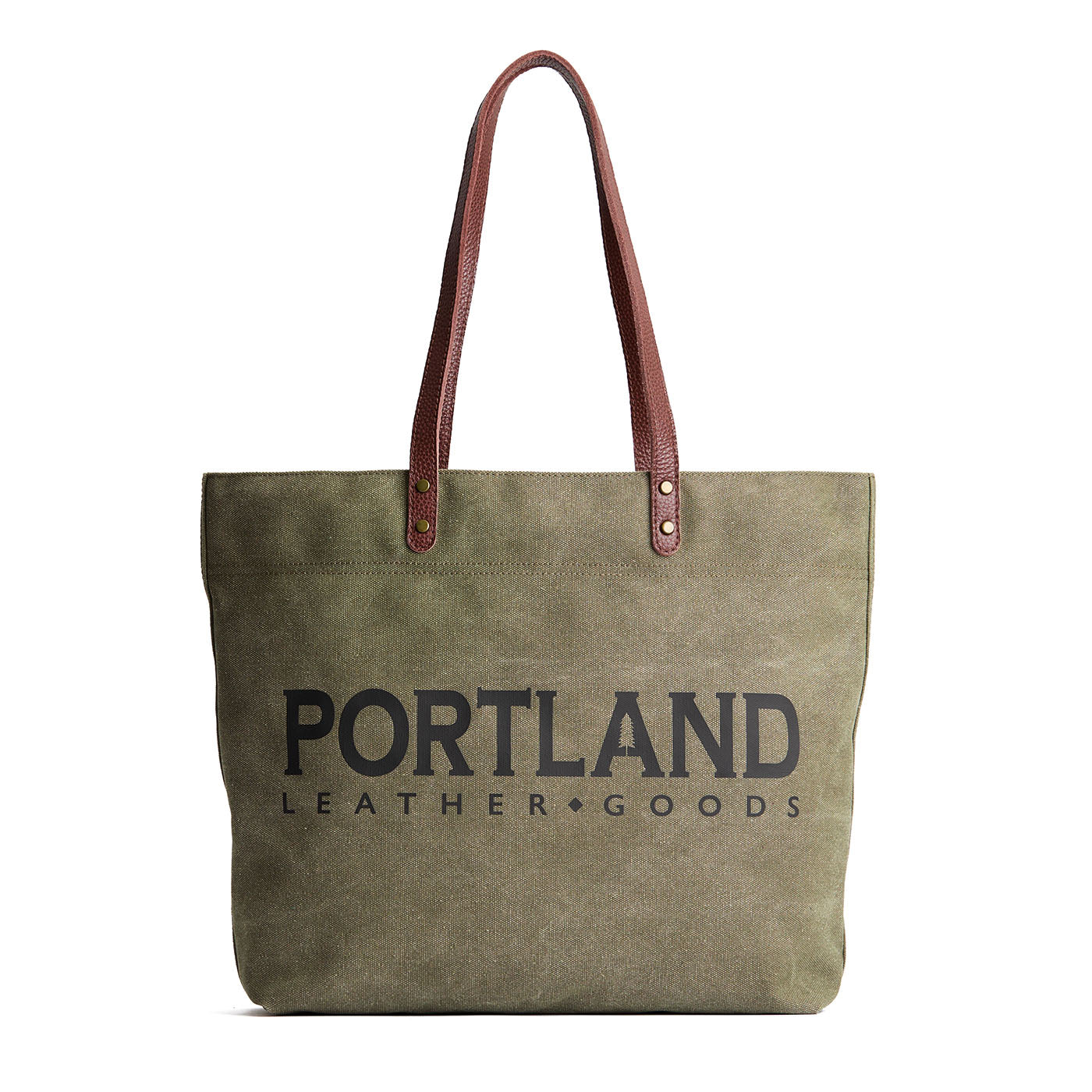 Portland Leather Goods Deadwood Canvas Tote
