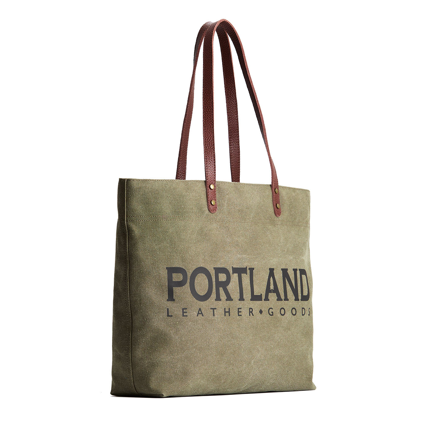 Portland Leather Goods Deadwood Canvas Tote
