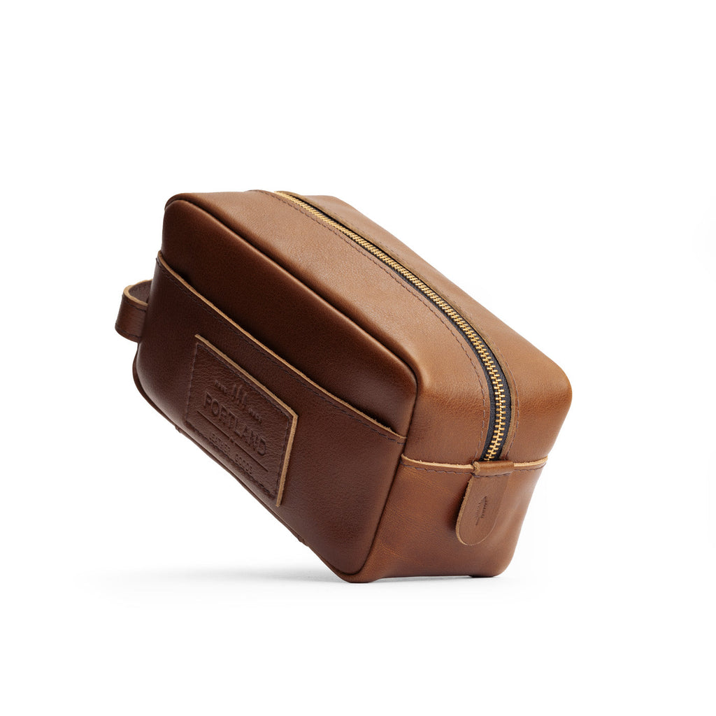 Portland Leather Goods Deluxe Dopp Kit