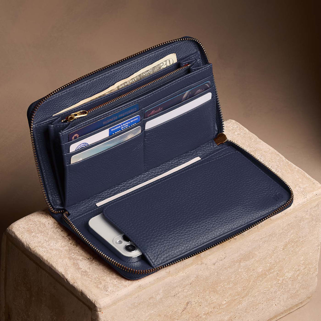 Portland Leather Goods Empire Zip Wallet