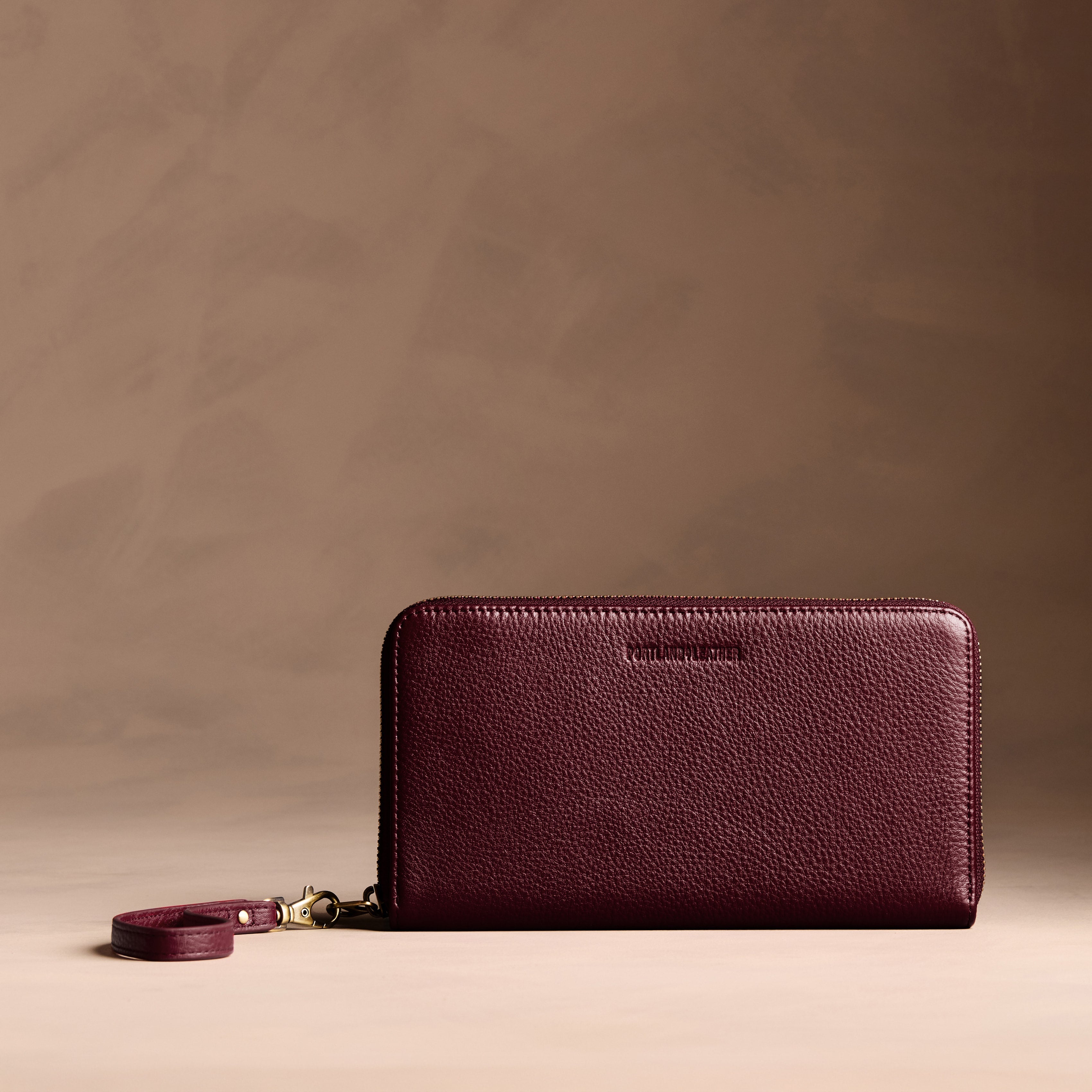 Portland Leather Goods Empire Zip Wallet