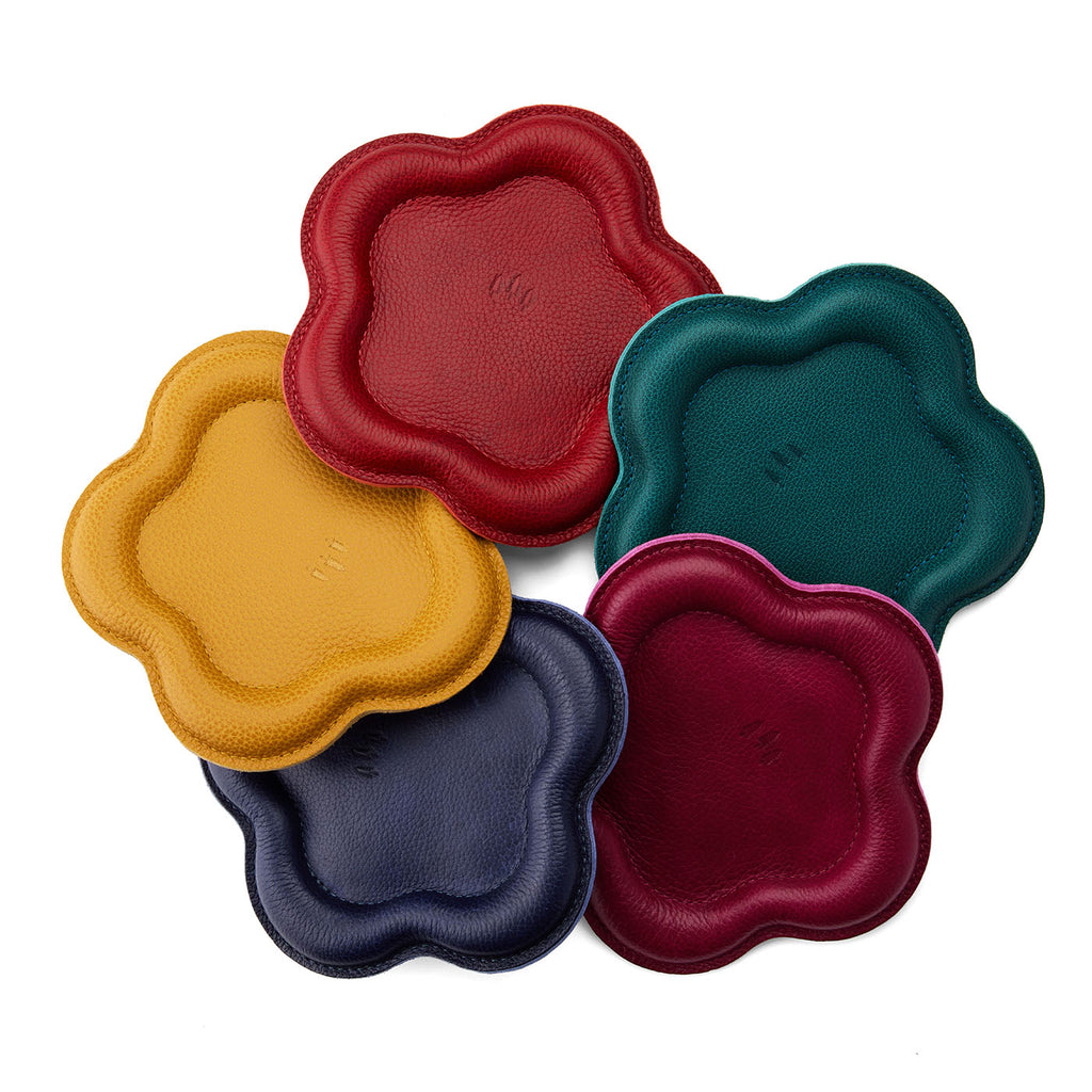 Portland Leather Goods Floral Trinket Tray