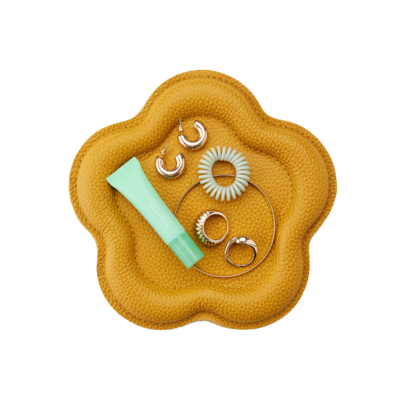 Portland Leather Goods Floral Trinket Tray