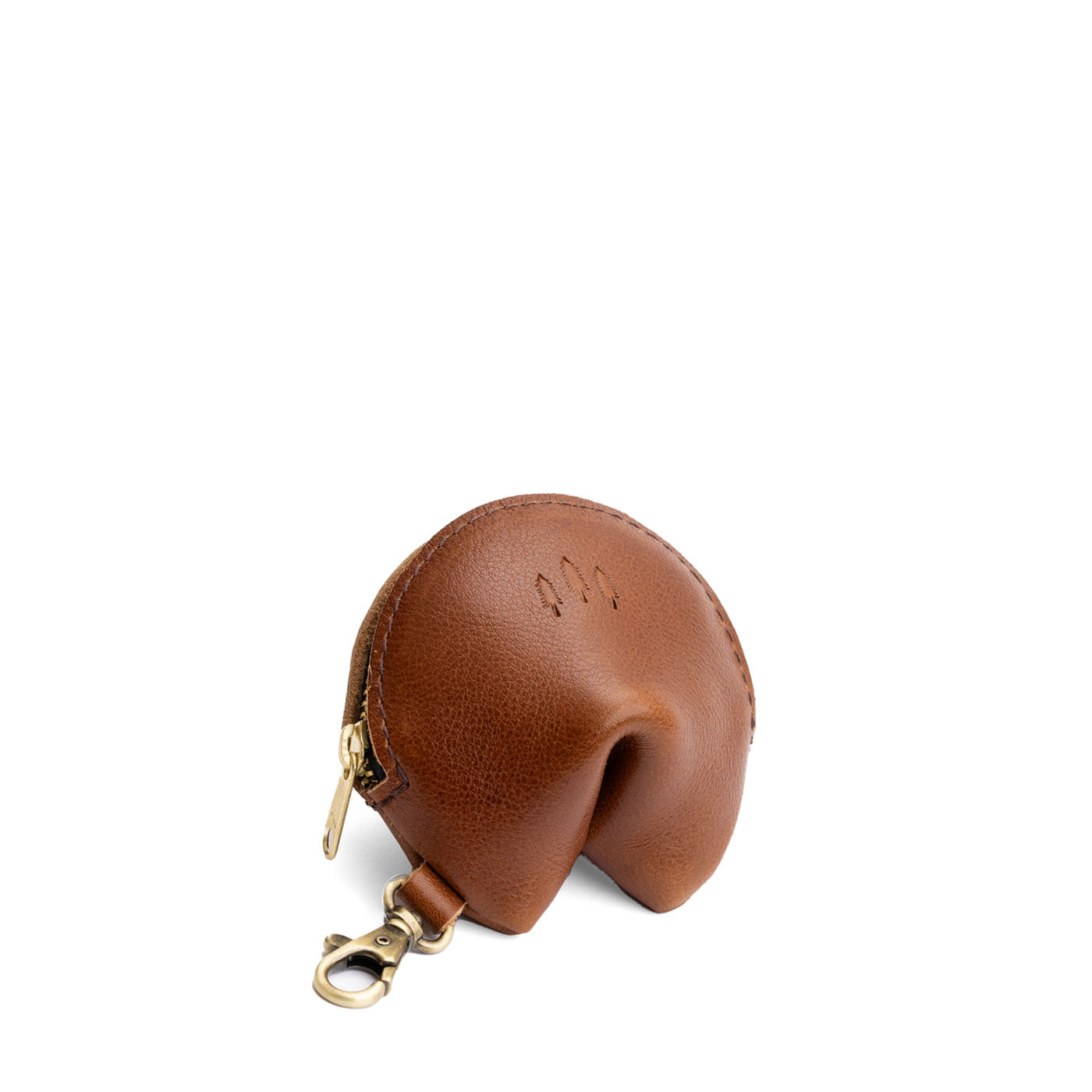 Portland Leather Goods Fortune Cookie Keychain