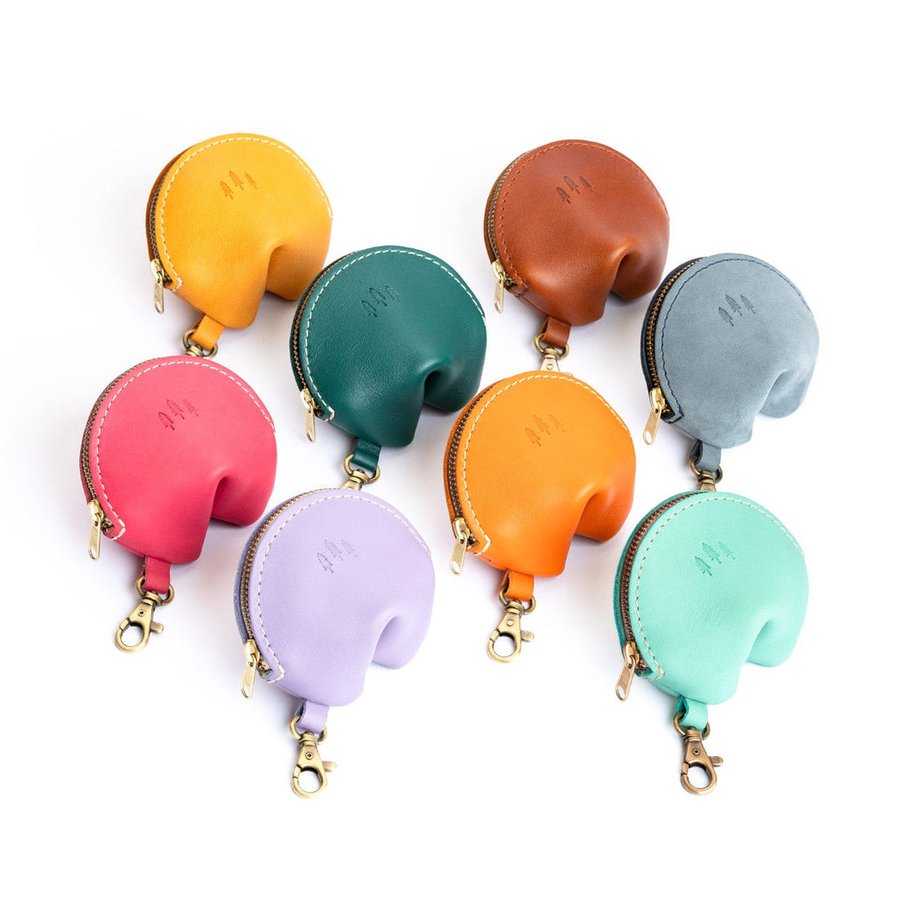 Portland Leather Goods Fortune Cookie Keychain
