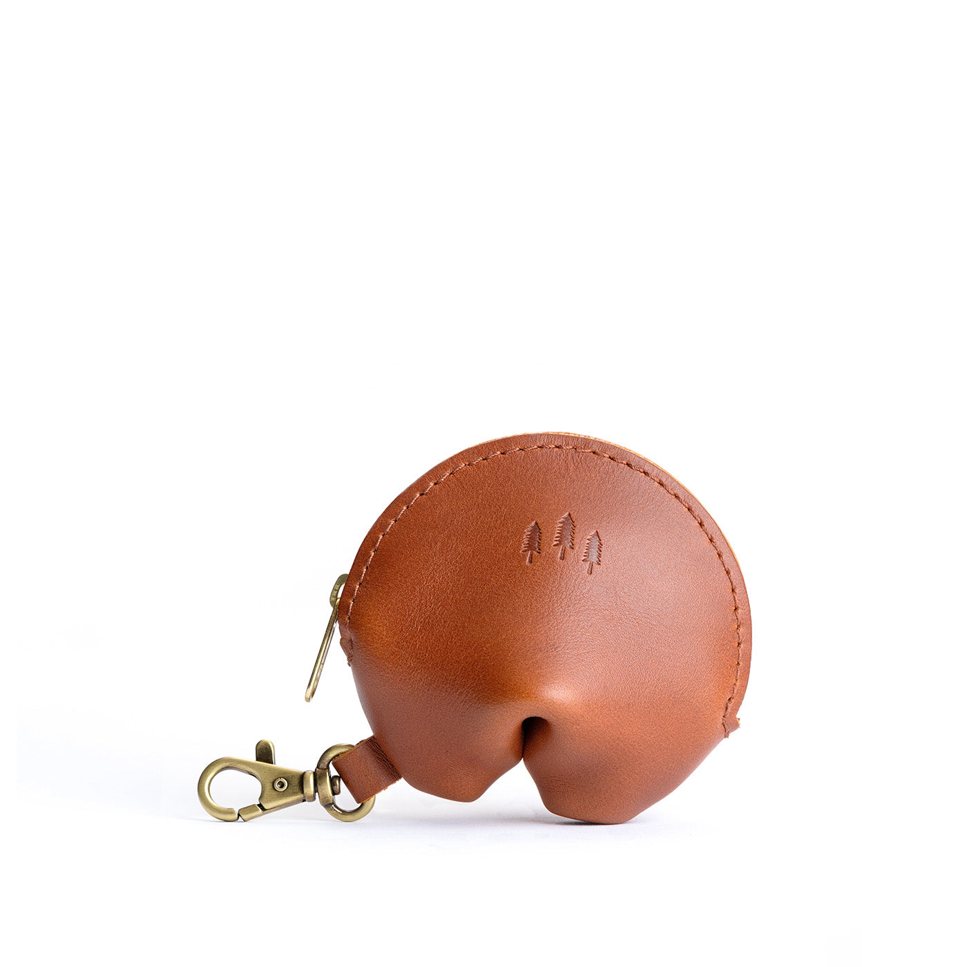 Portland Leather Goods Fortune Cookie Keychain