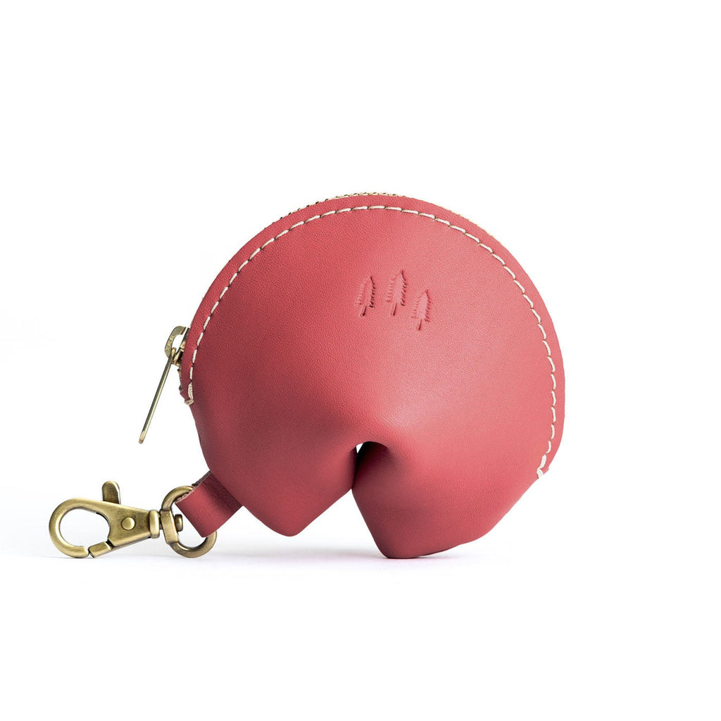 Portland Leather Goods Fortune Cookie Keychain