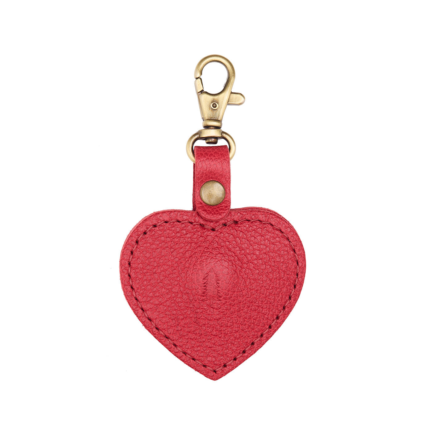 Portland Leather Goods Heart AirTag Holder