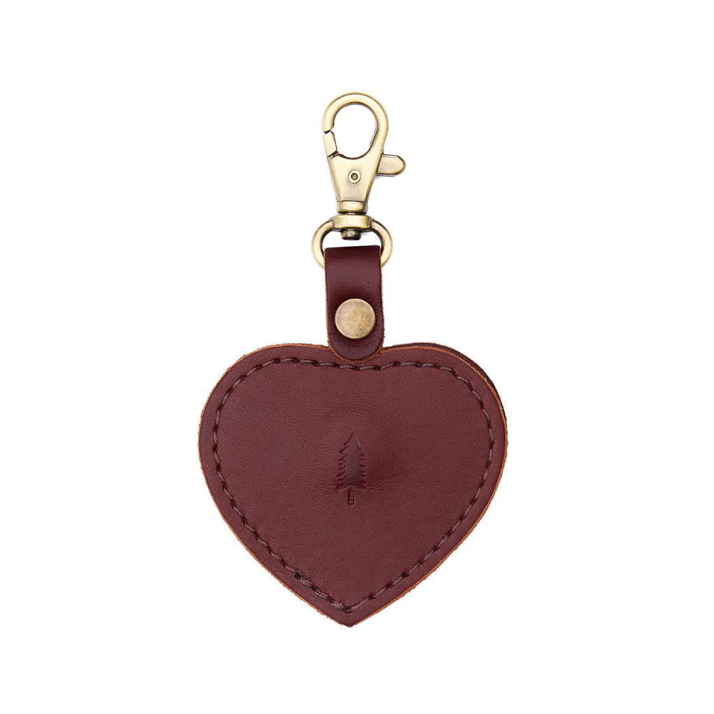 Portland Leather Goods Heart AirTag Holder