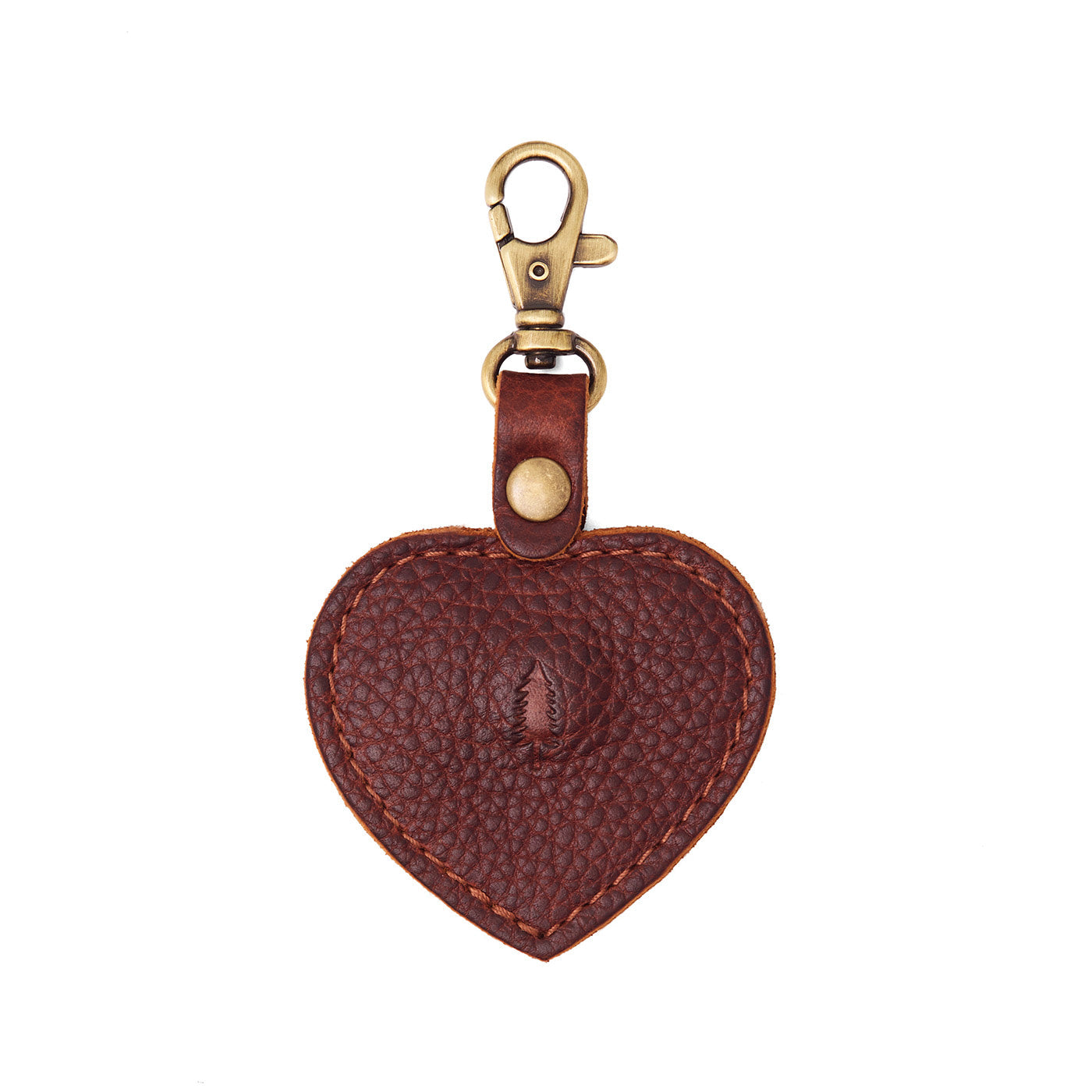 Portland Leather Goods Heart AirTag Holder