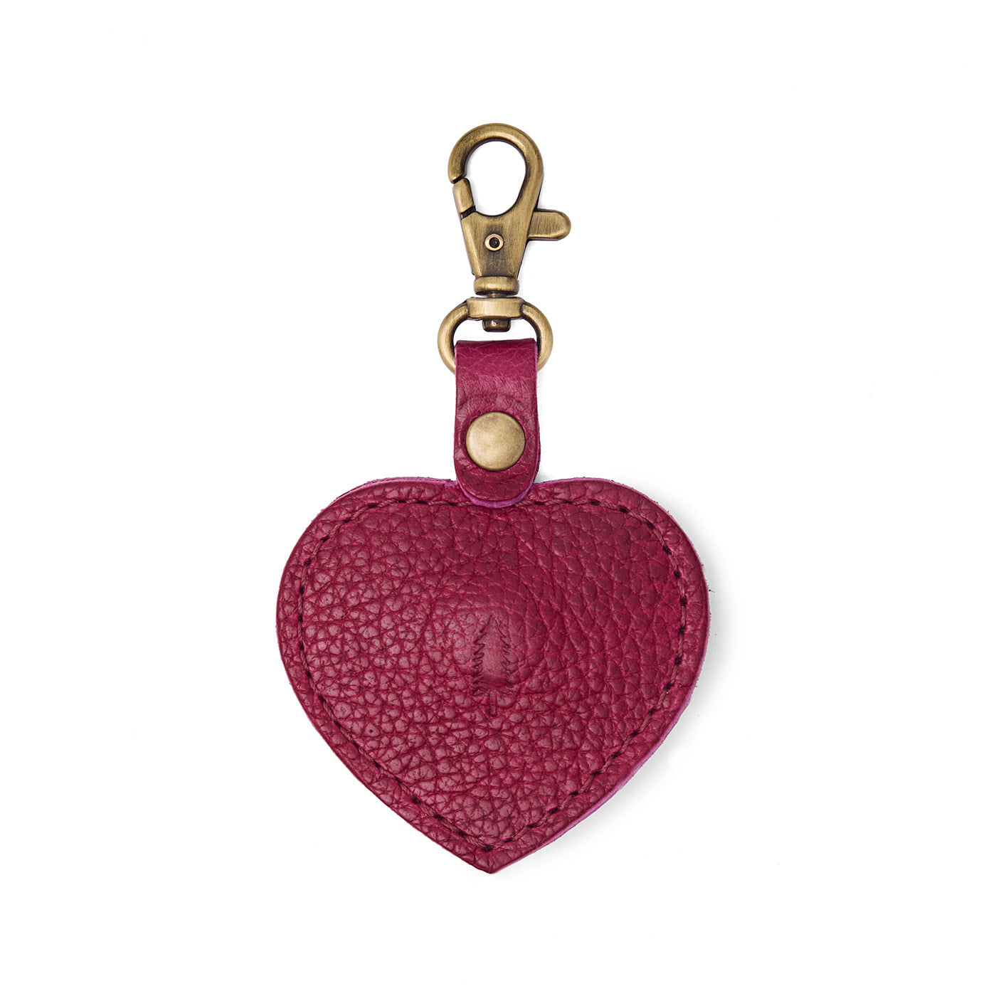 Portland Leather Goods Heart AirTag Holder