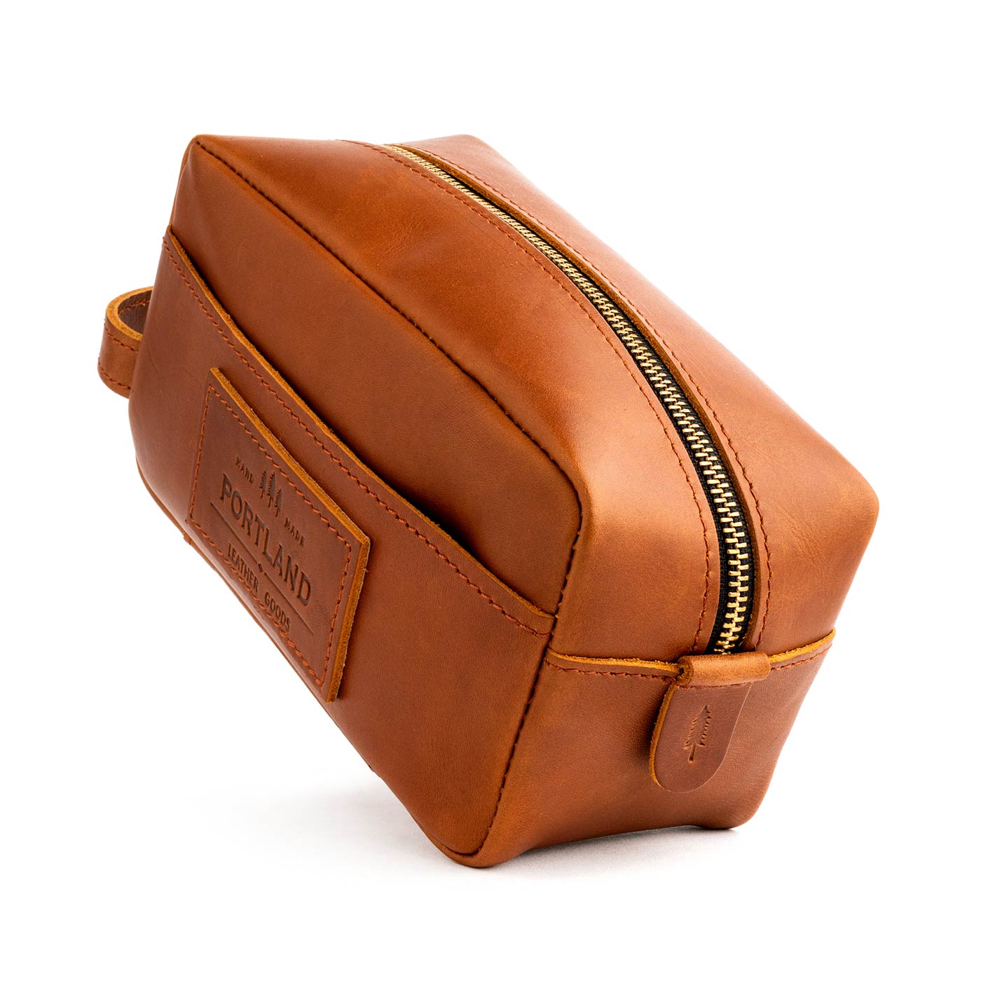 Portland Leather Goods Deluxe Dopp Kit