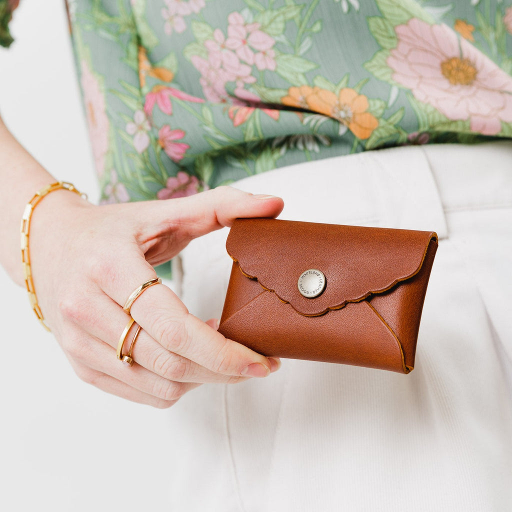 Portland Leather Goods Mini Daisy Wallet