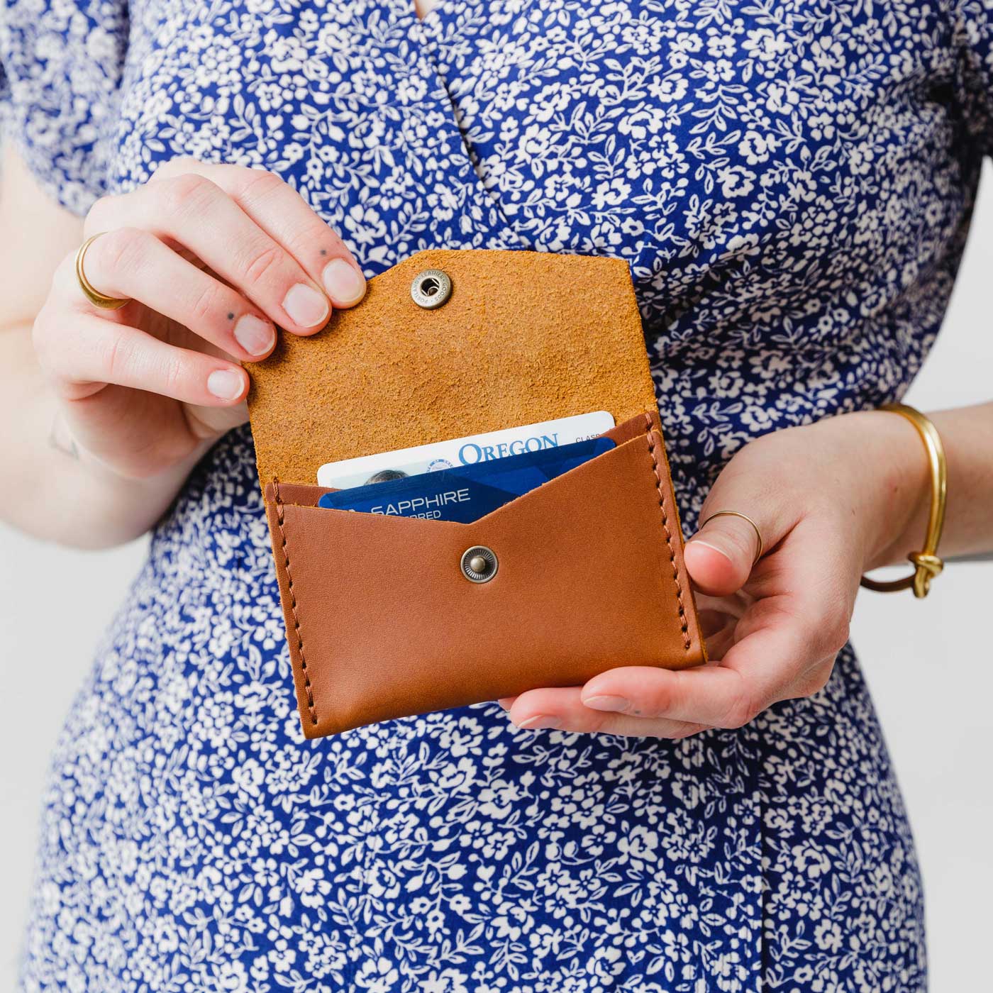 Portland Leather Goods Mini Envelope Wallet