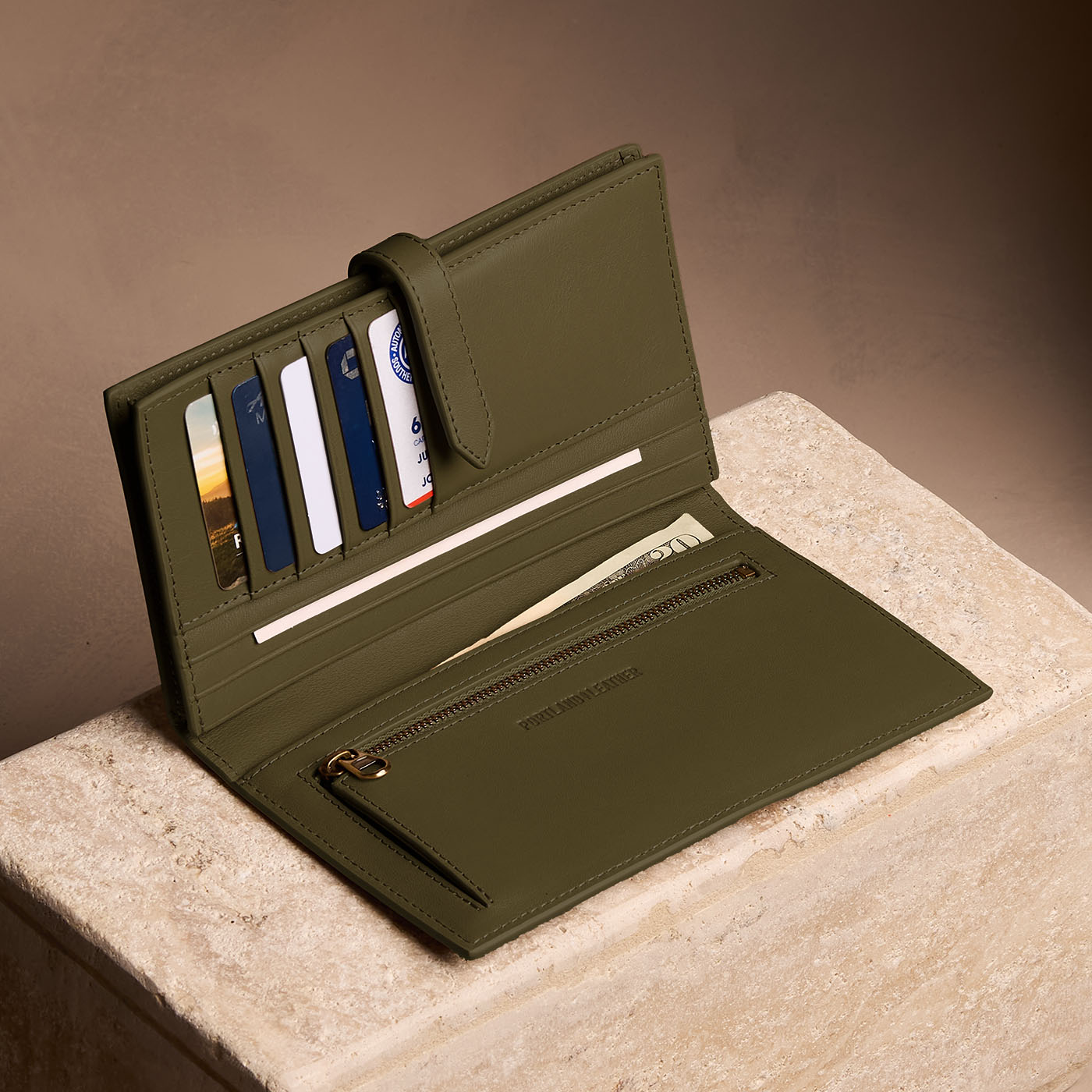 Portland Leather Goods Horizon Bifold Wallet