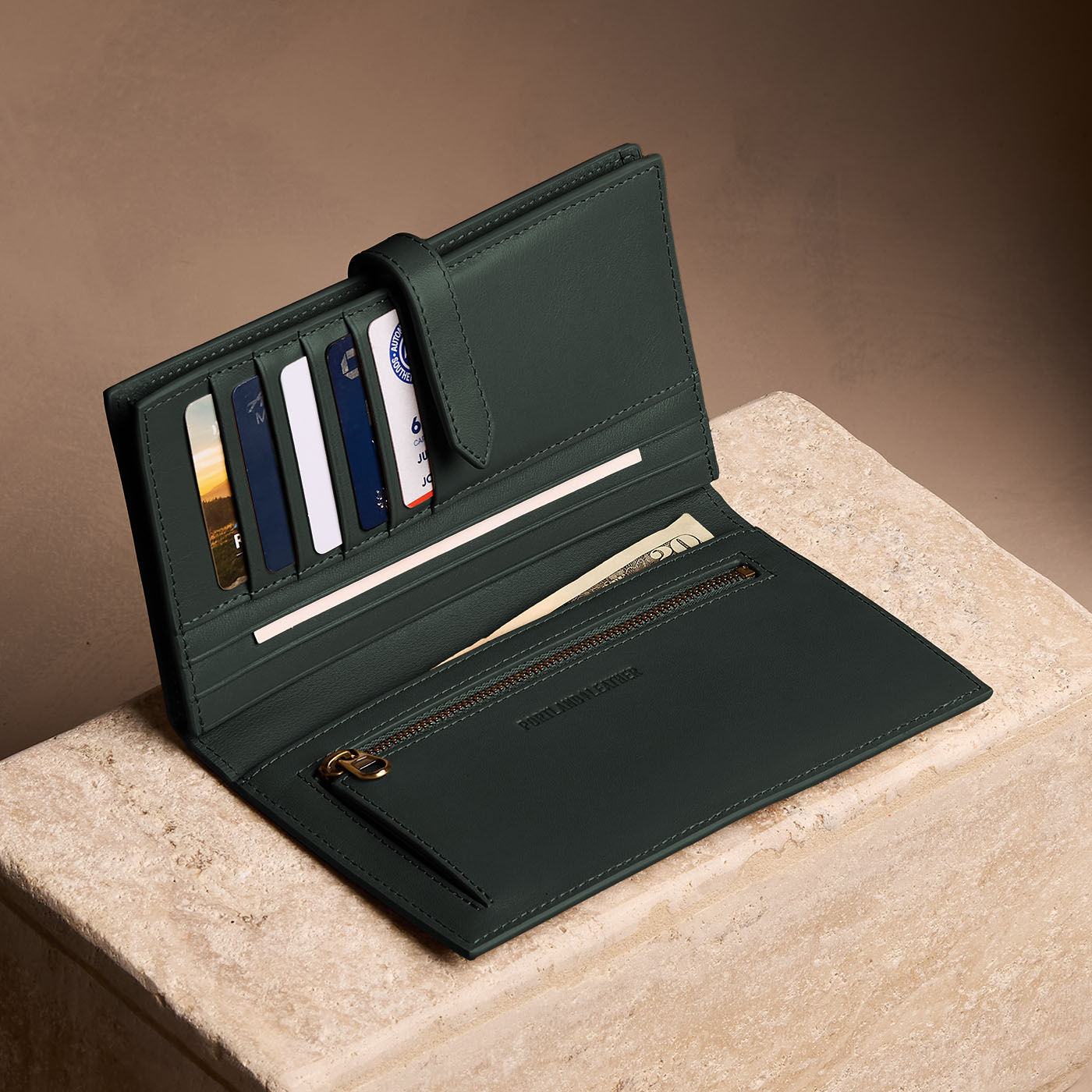 Portland Leather Goods Horizon Bifold Wallet