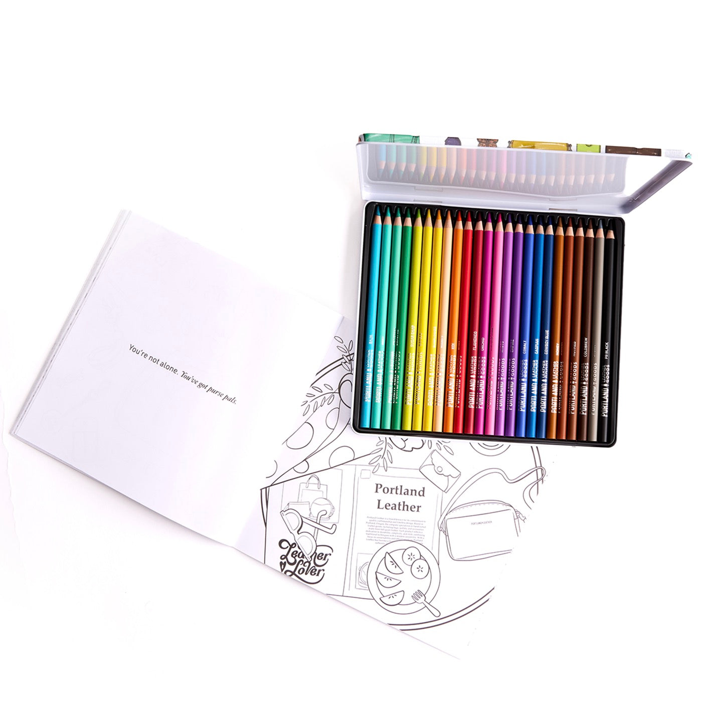 Portland Leather Goods Colored Pencil Set