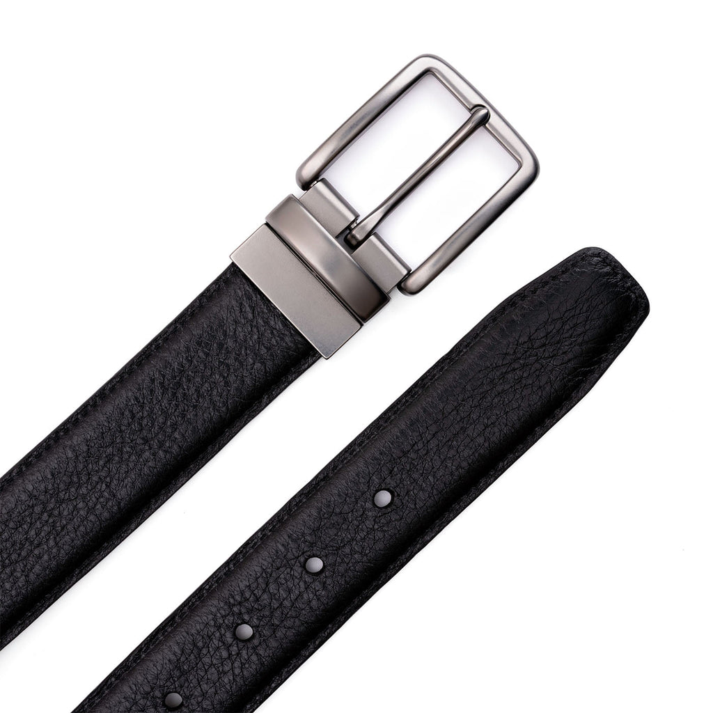 Portland Leather Goods Men's Italian Reversible Leather Belt