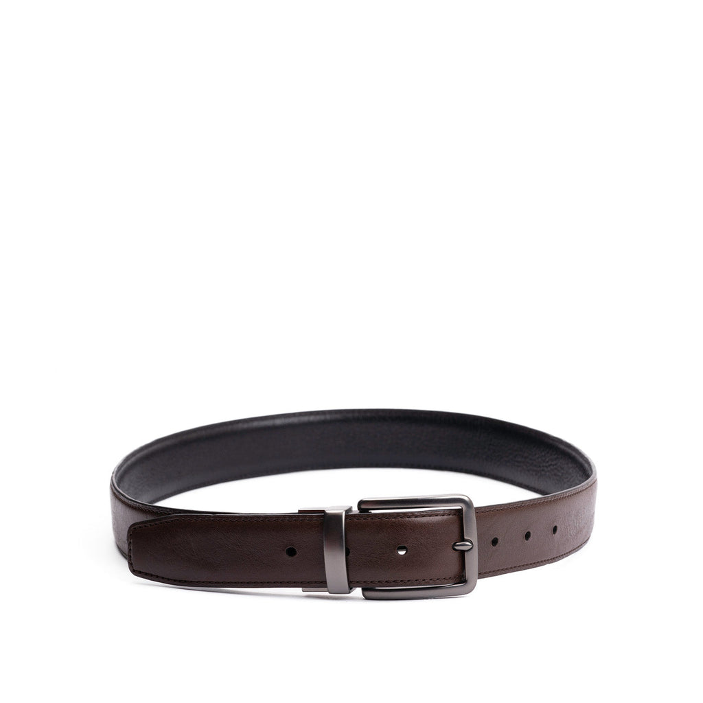 Portland Leather Goods Men's Italian Reversible Leather Belt