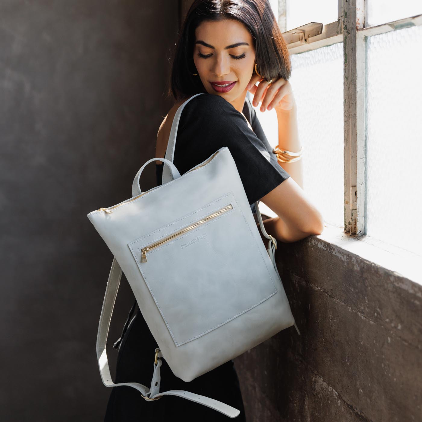 Portland Leather Goods Laptop Backpack