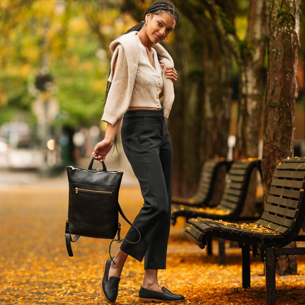 Portland Leather Goods Laptop Backpack
