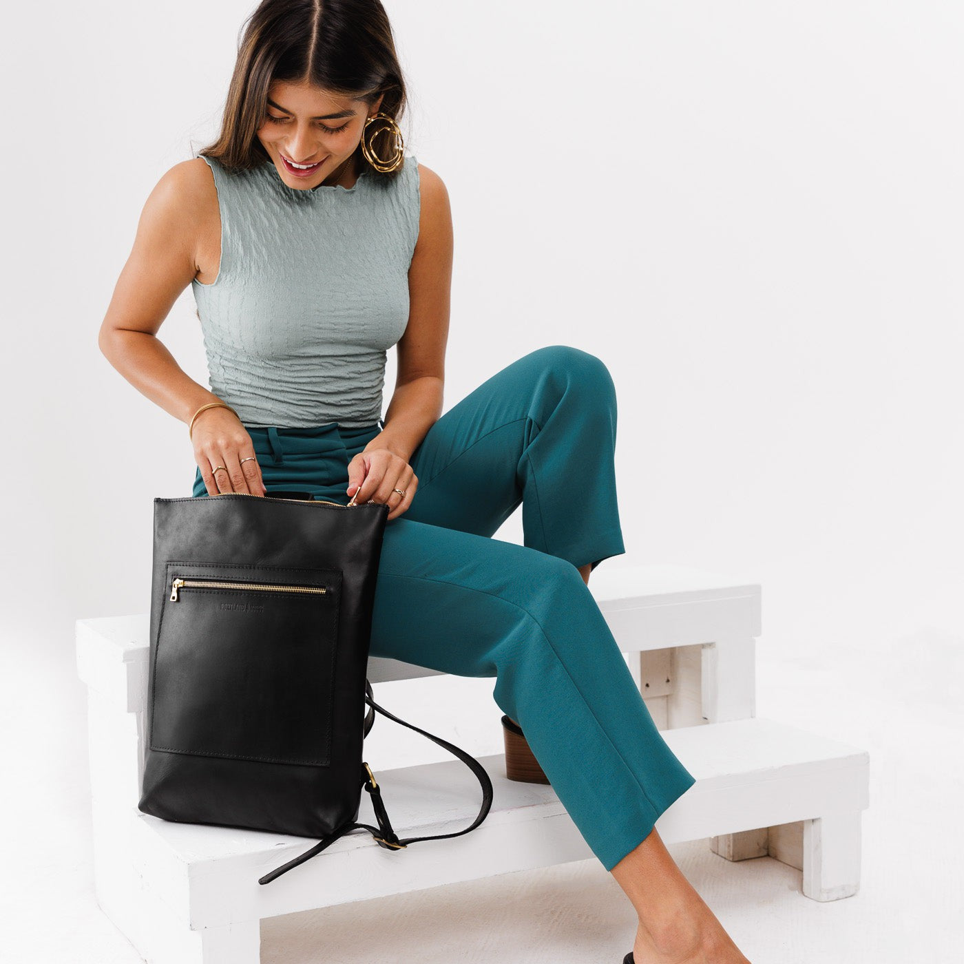 Portland Leather Goods Laptop Backpack