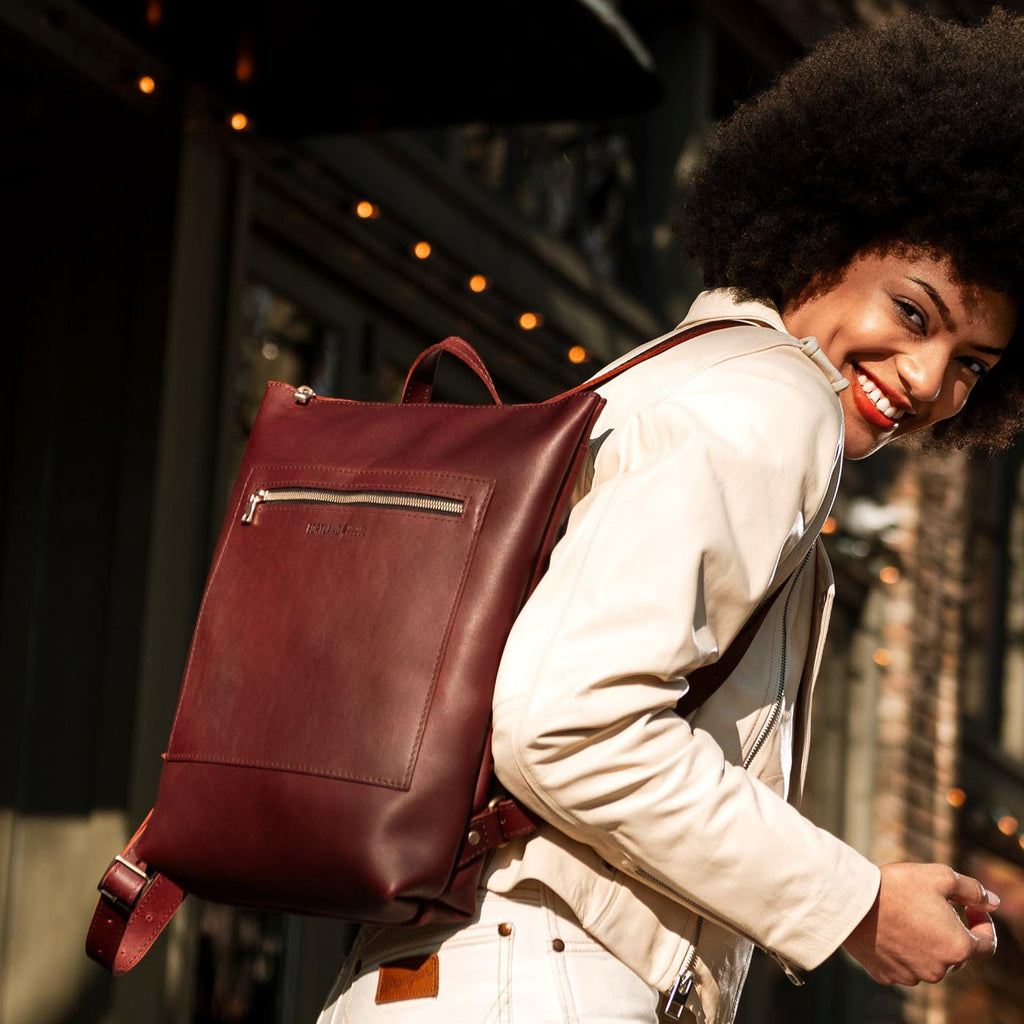 Portland Leather Goods 'Almost Perfect' Laptop Backpack
