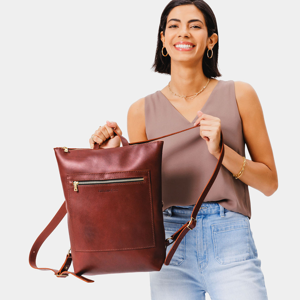 Portland Leather Goods Laptop Backpack