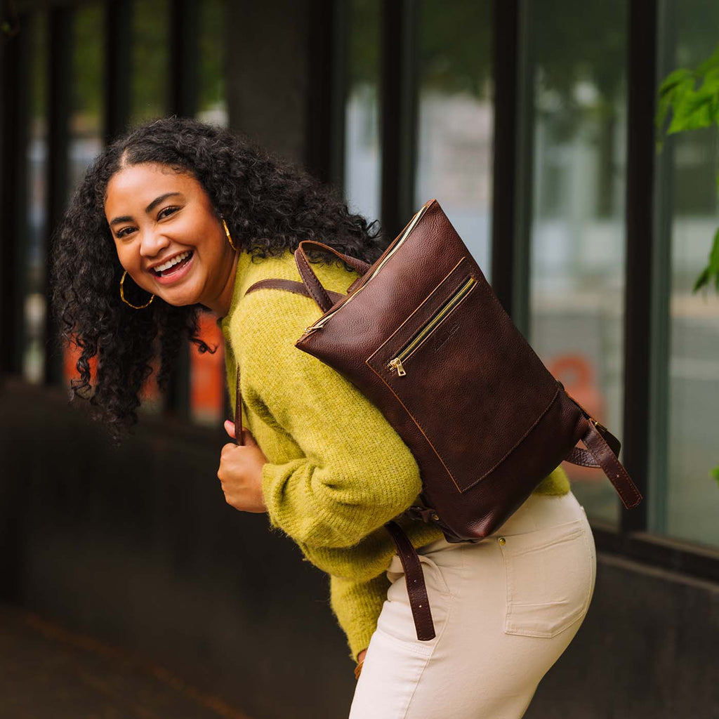 Portland Leather Goods 'Almost Perfect' Laptop Backpack