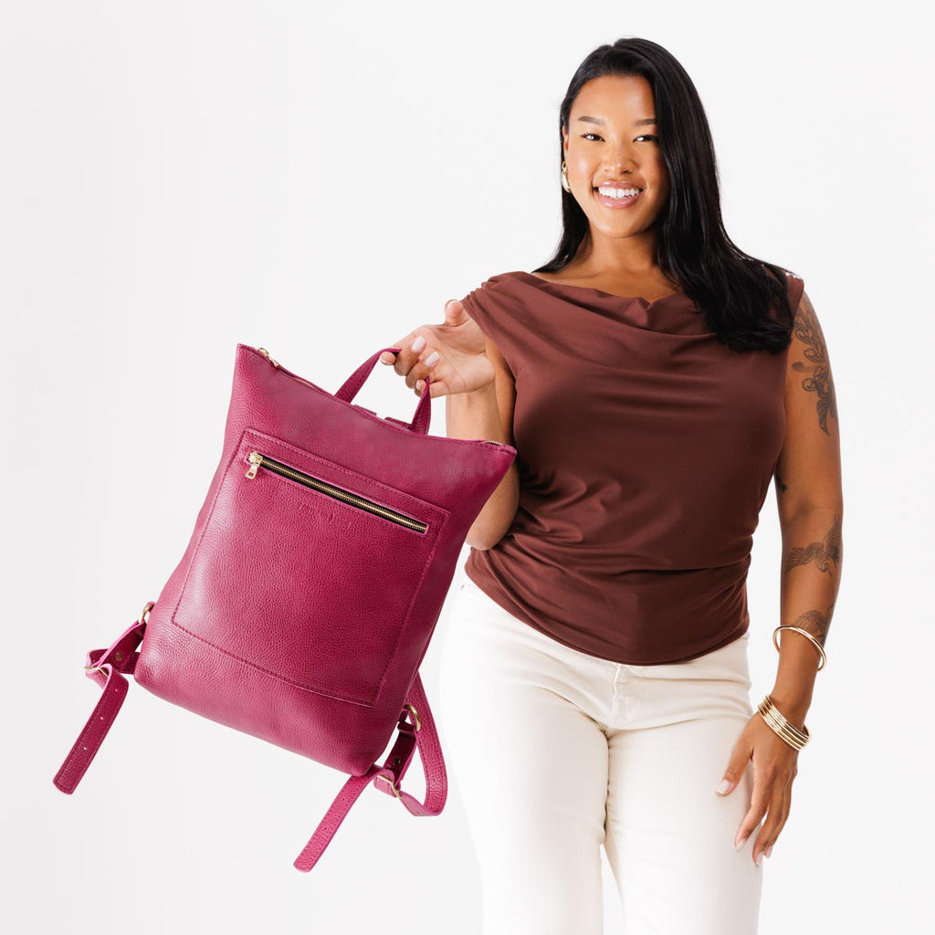 Portland Leather Goods Laptop Backpack