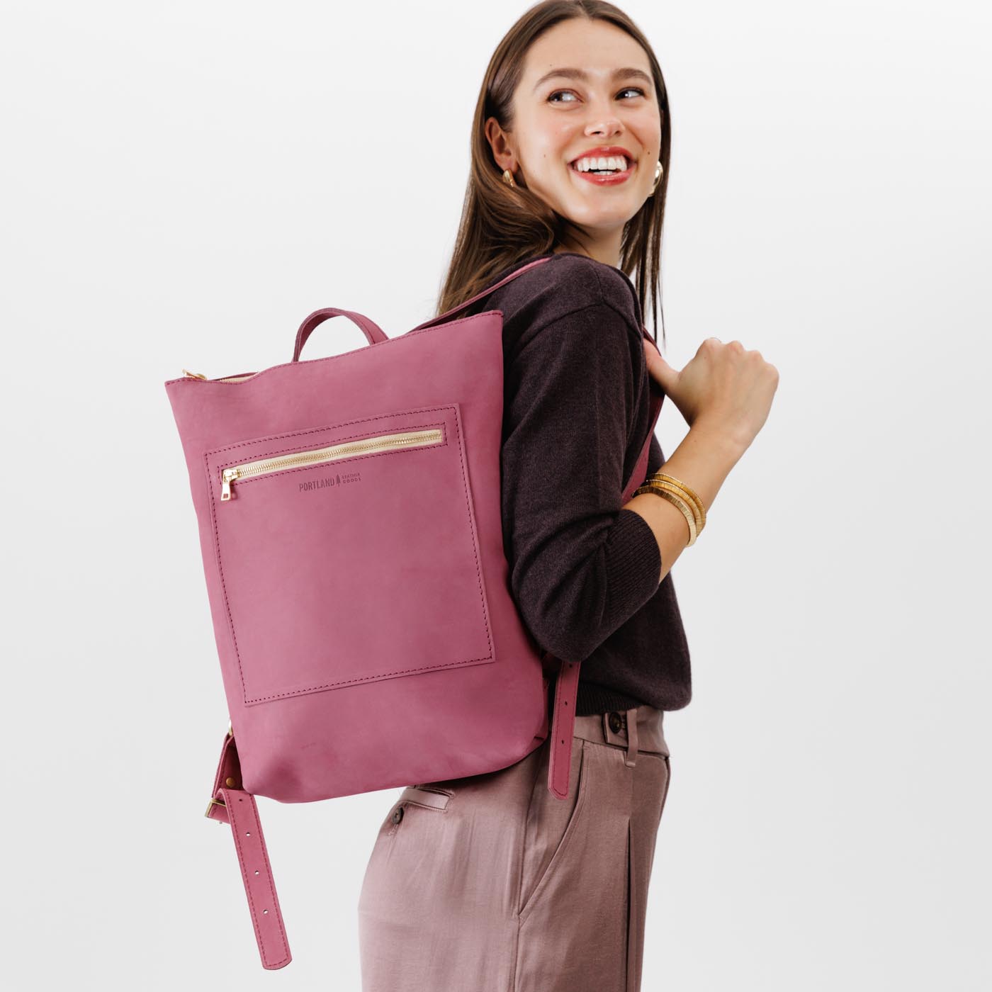 Portland Leather Goods 'Almost Perfect' Laptop Backpack