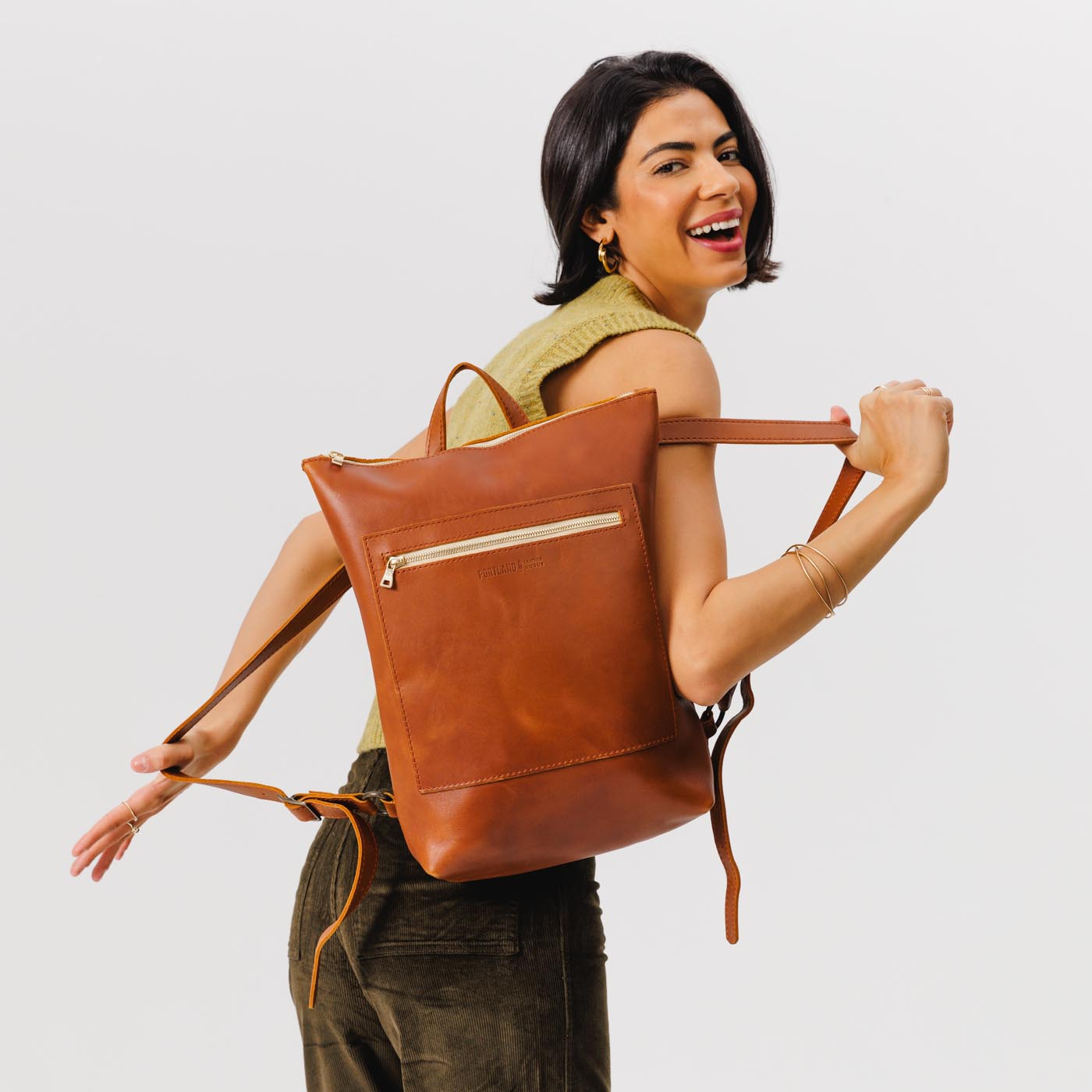 Portland Leather Goods 'Almost Perfect' Laptop Backpack