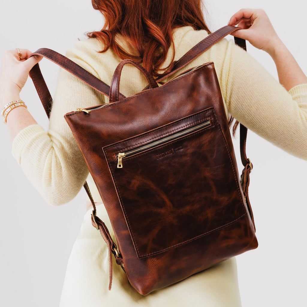 Portland Leather Goods Laptop Backpack