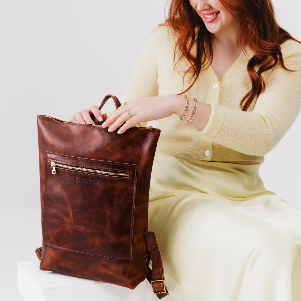 Portland Leather Goods 'Almost Perfect' Laptop Backpack