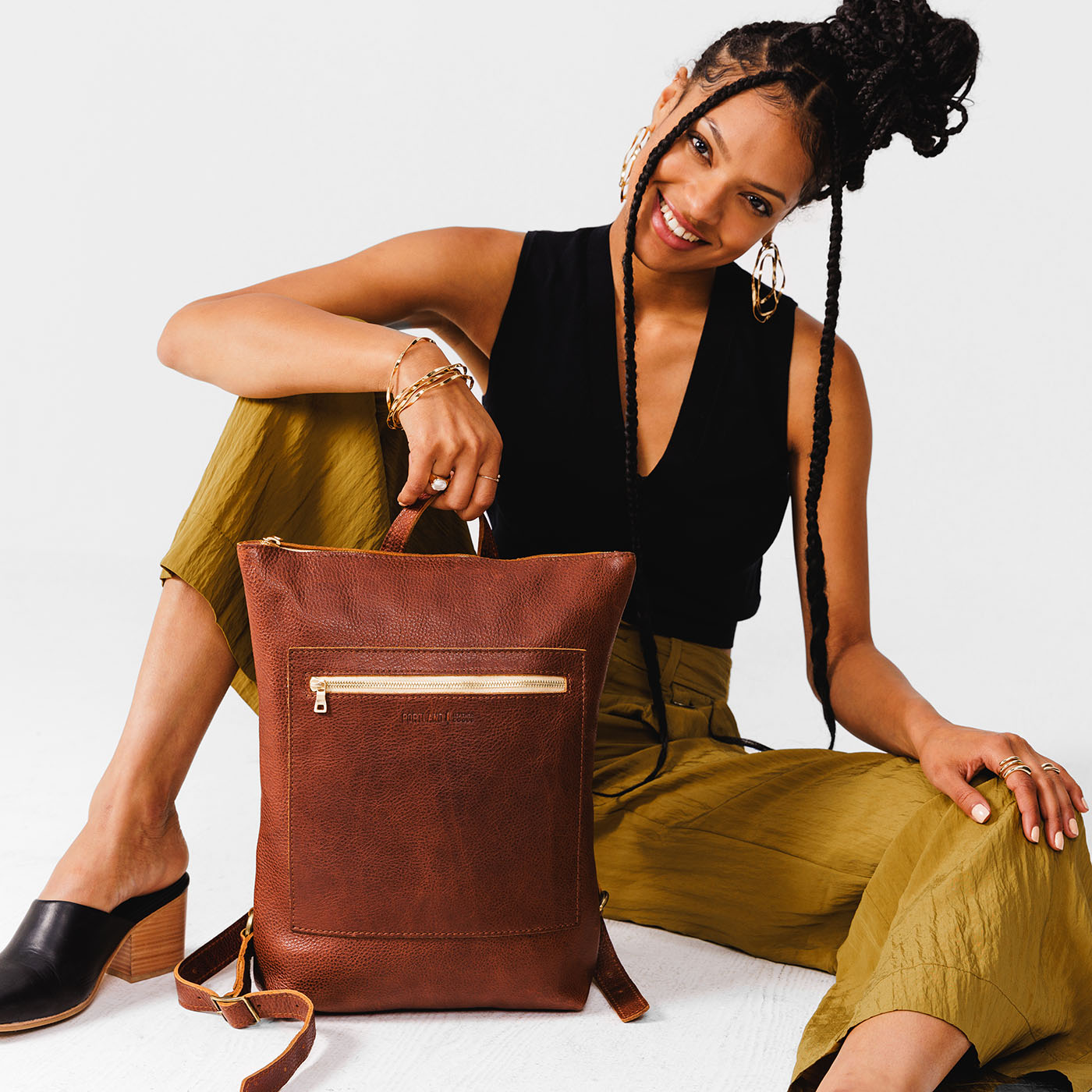 Portland Leather Goods 'Almost Perfect' Laptop Backpack