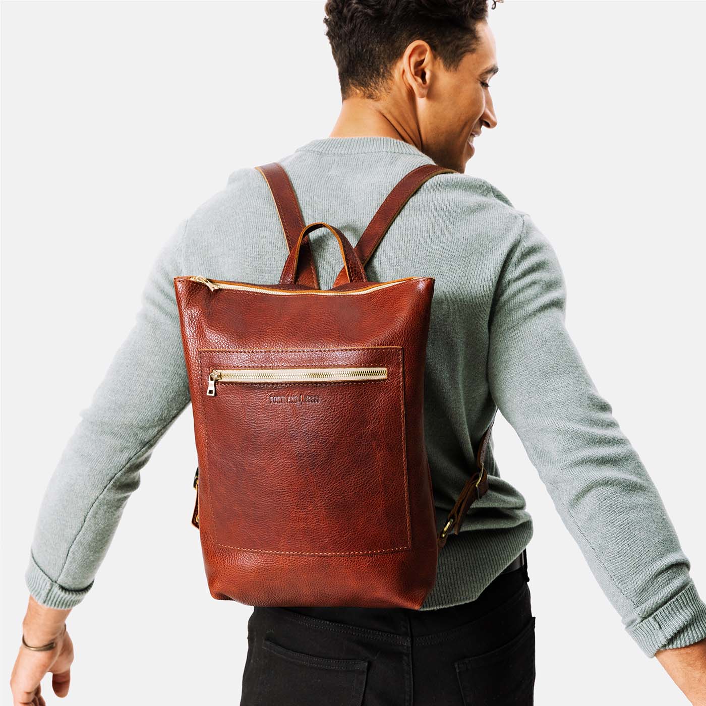 Portland Leather Goods 'Almost Perfect' Laptop Backpack