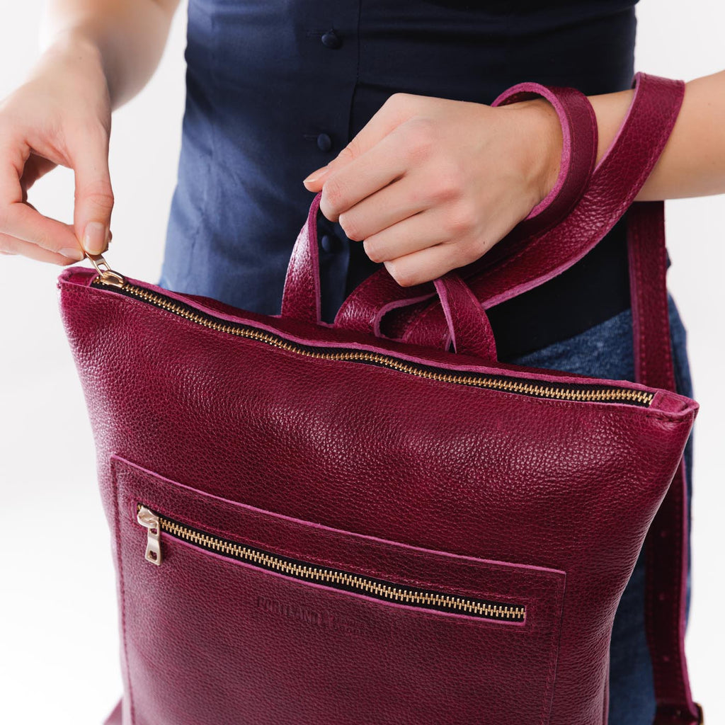 Portland Leather Goods Laptop Backpack