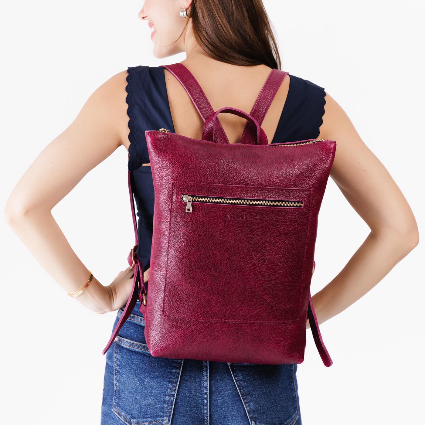 Portland Leather Goods Laptop Backpack
